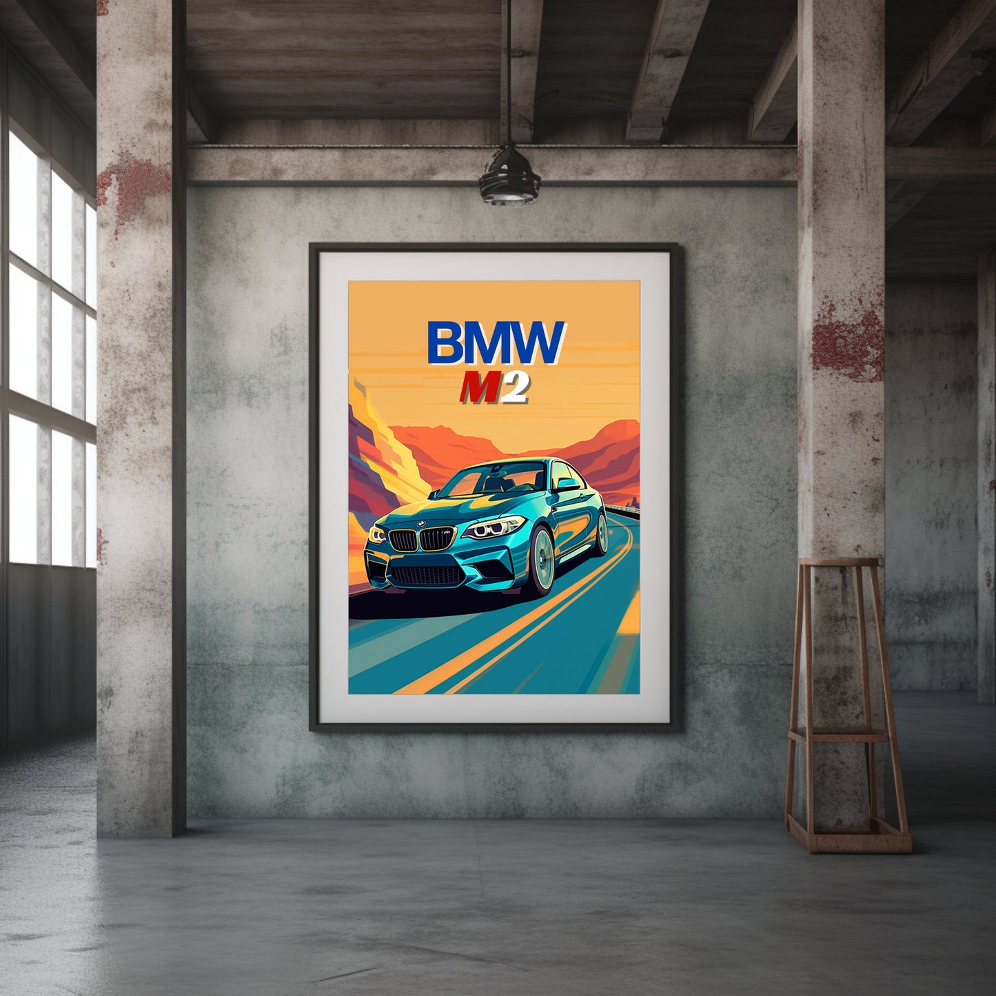 BMW M2 Poster, 2010s Car