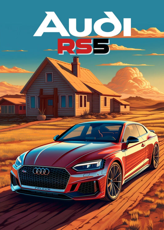 Audi RS5 Print