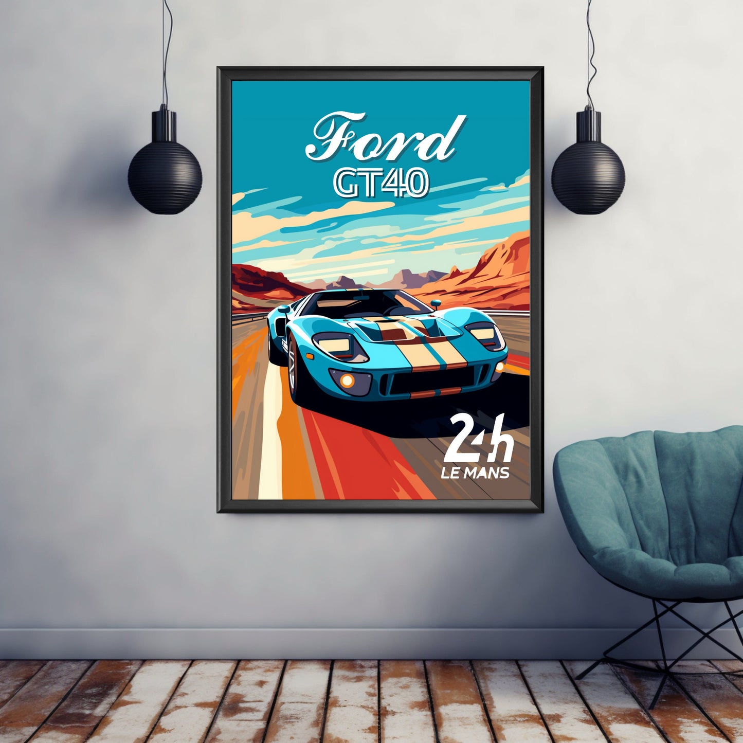 Ford GT40 Print