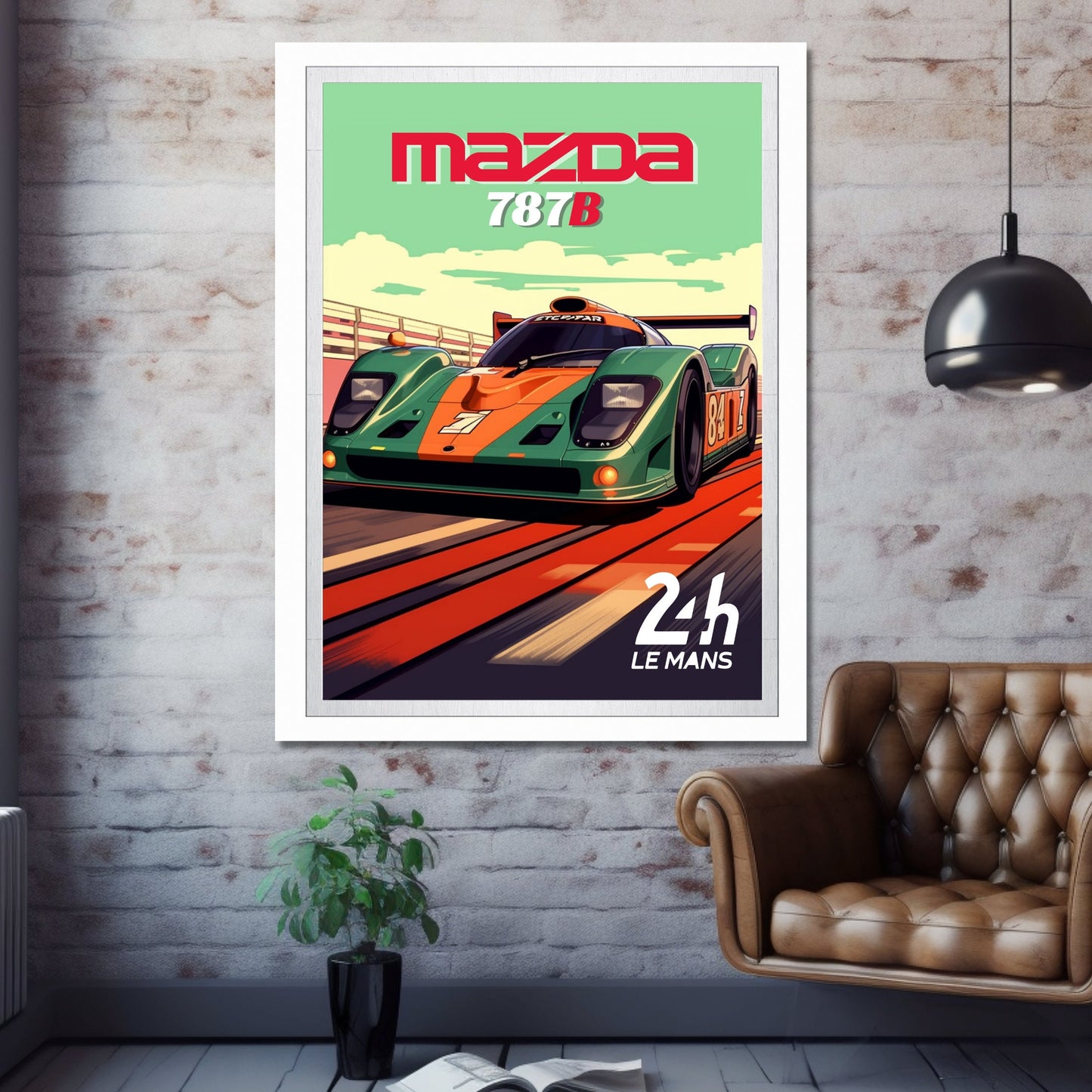 Mazda 787B Poster