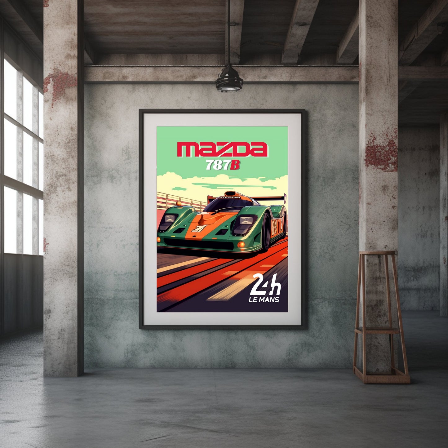 Mazda 787B Poster