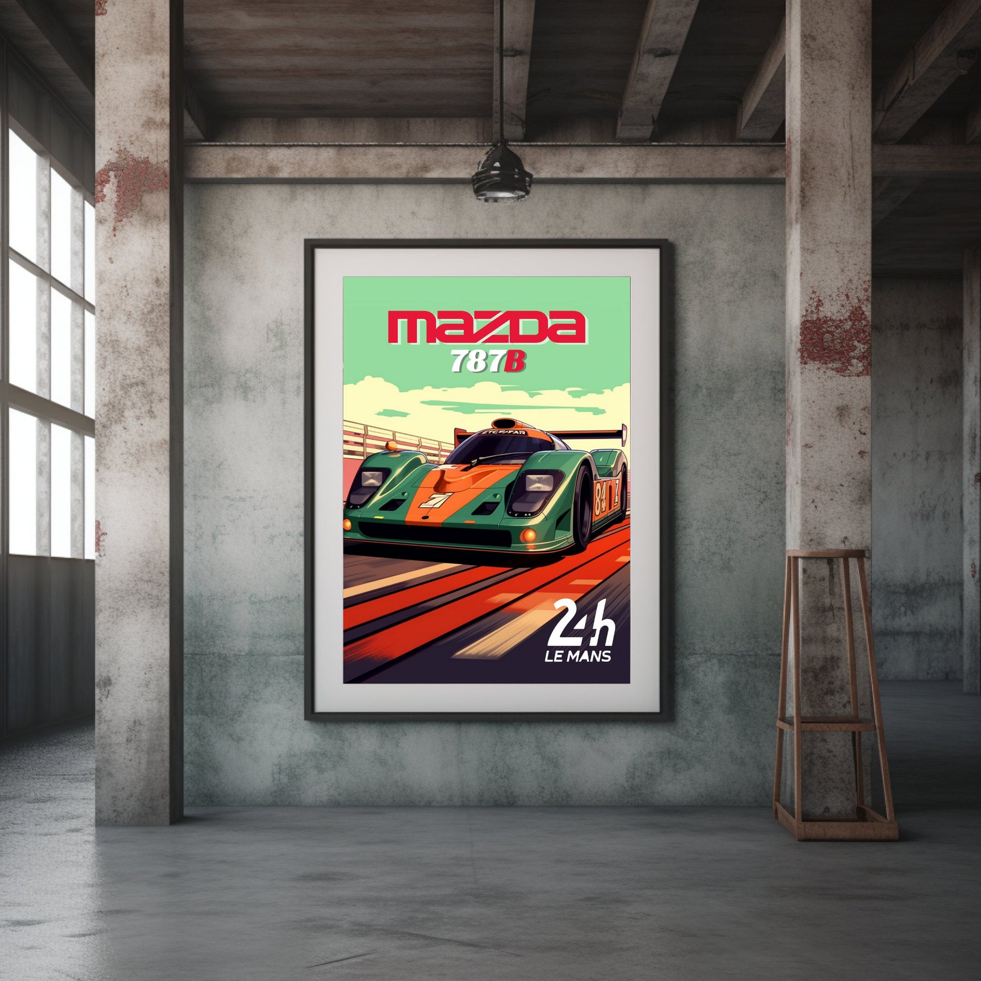 Mazda 787B Poster