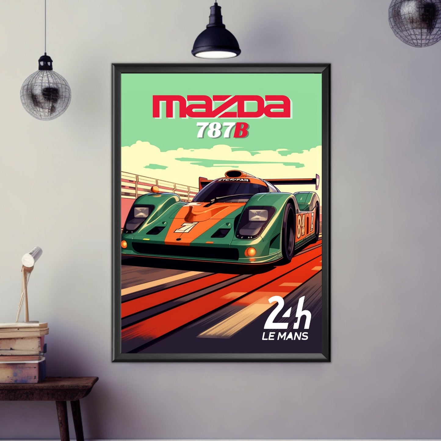 Mazda 787B Poster