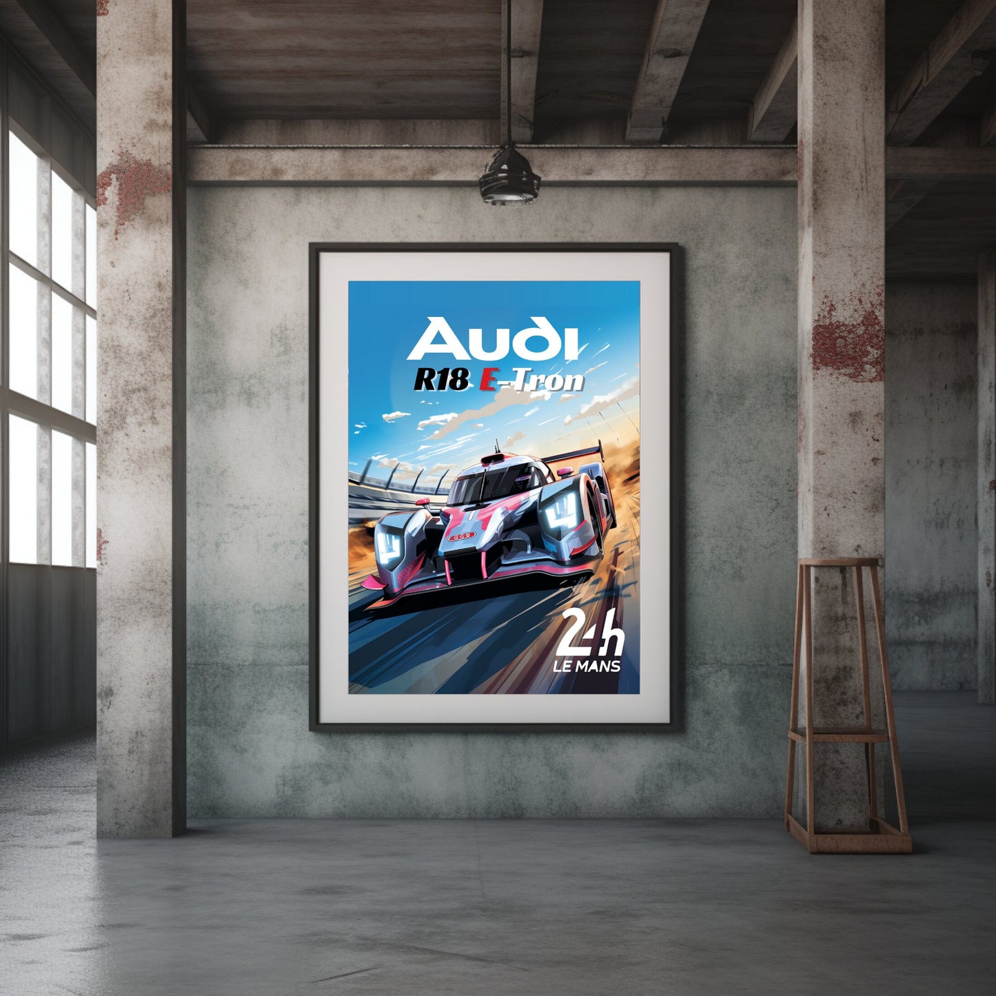 Audi R18 E-Tron Poster