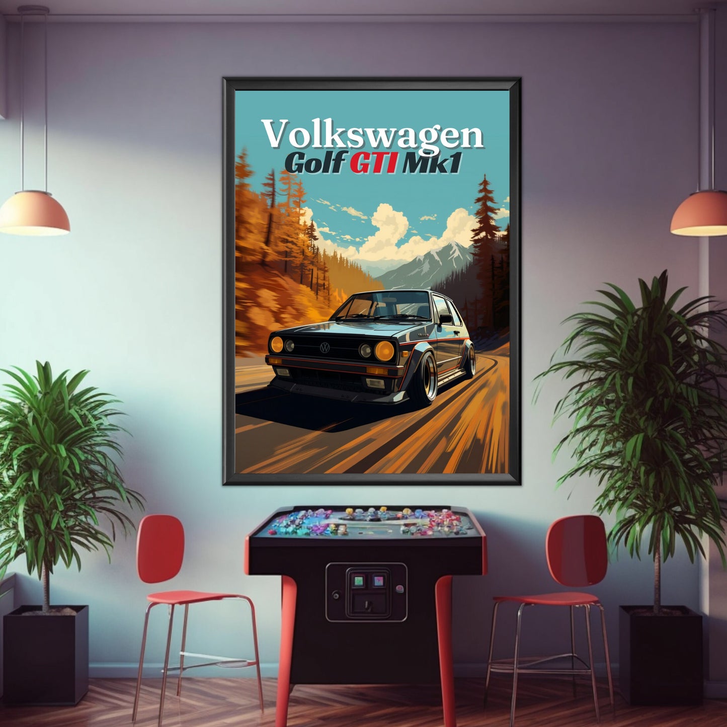 Volkswagen Golf GTI Mk1 Print