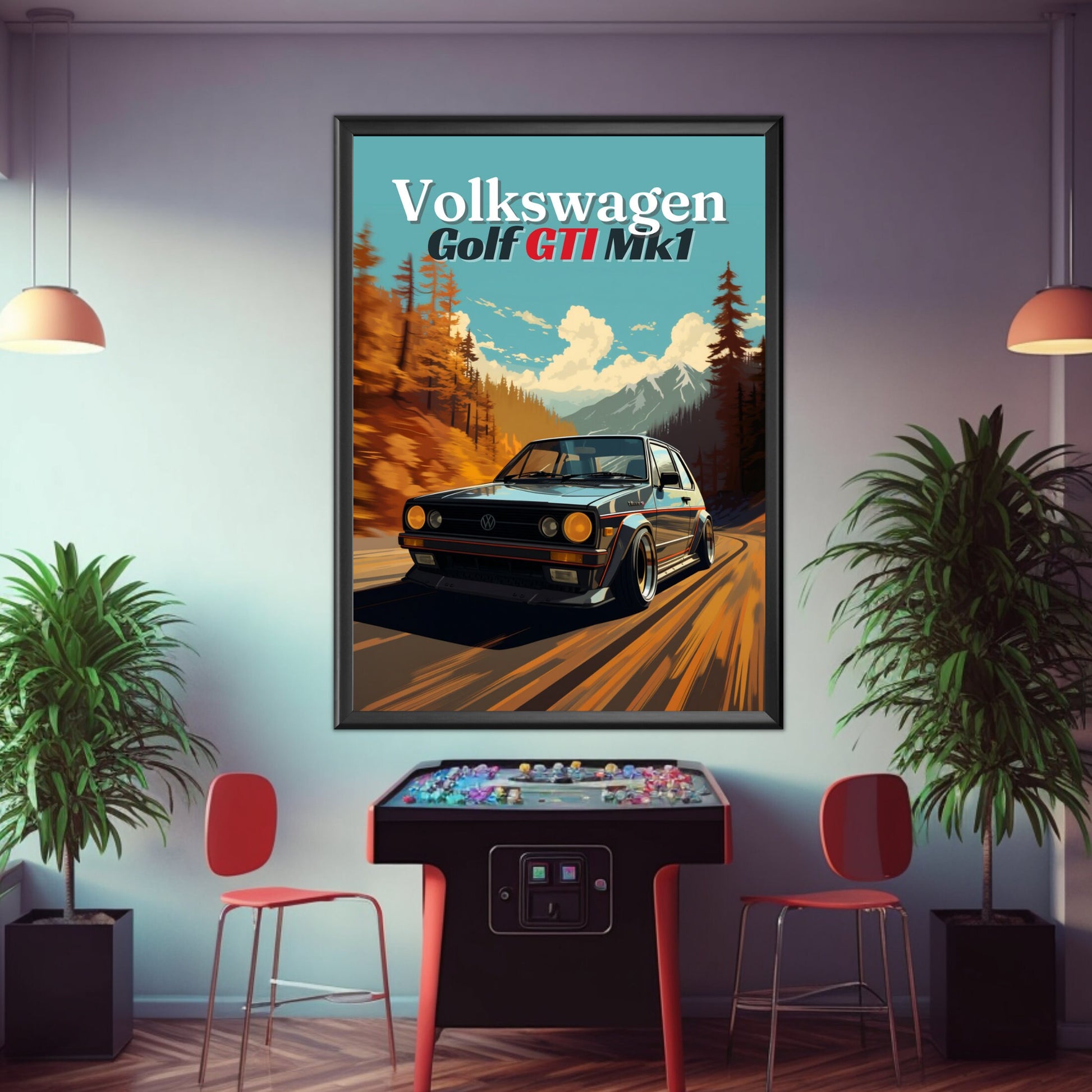 Volkswagen Golf GTI Mk1 Print