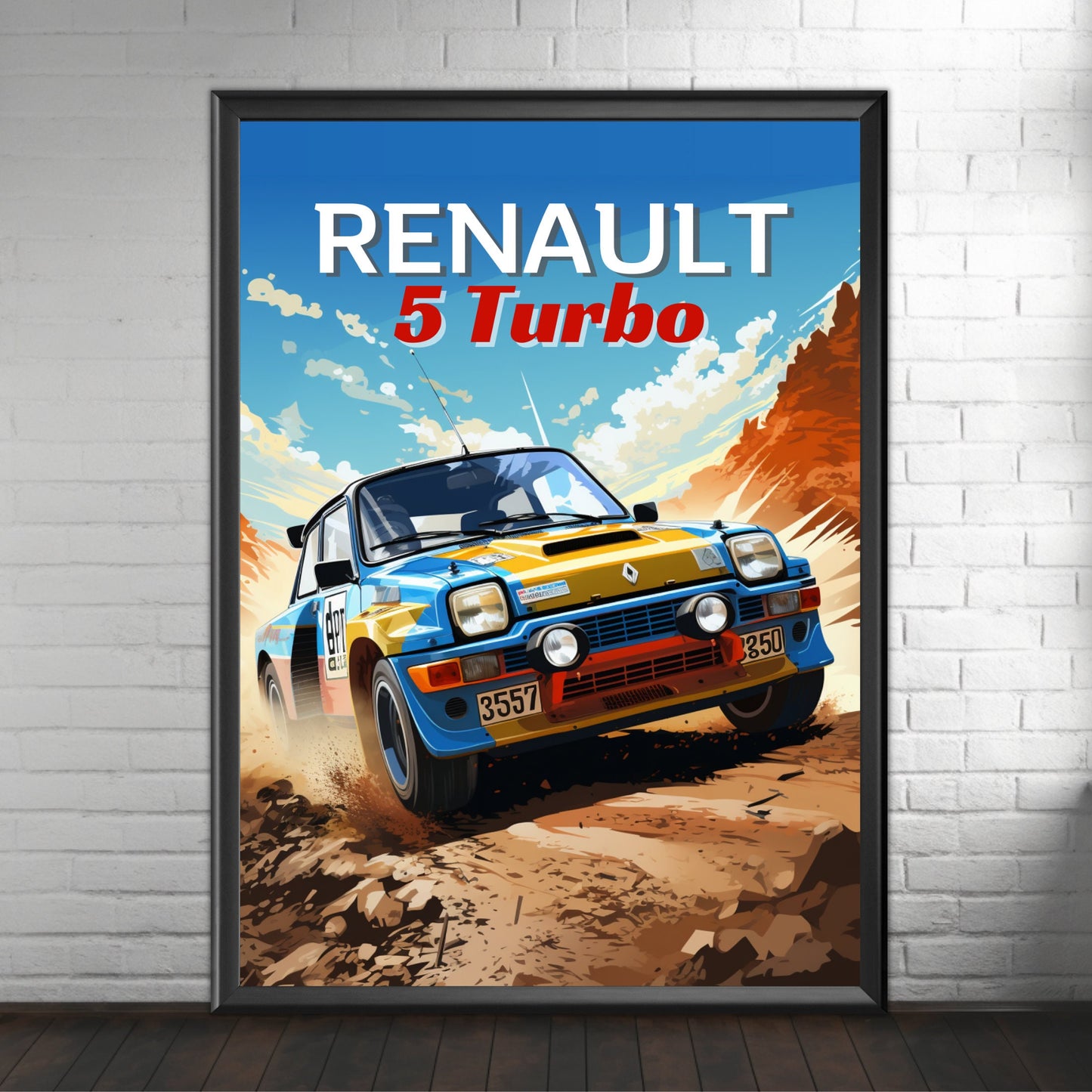 Renault 5 Turbo Poster