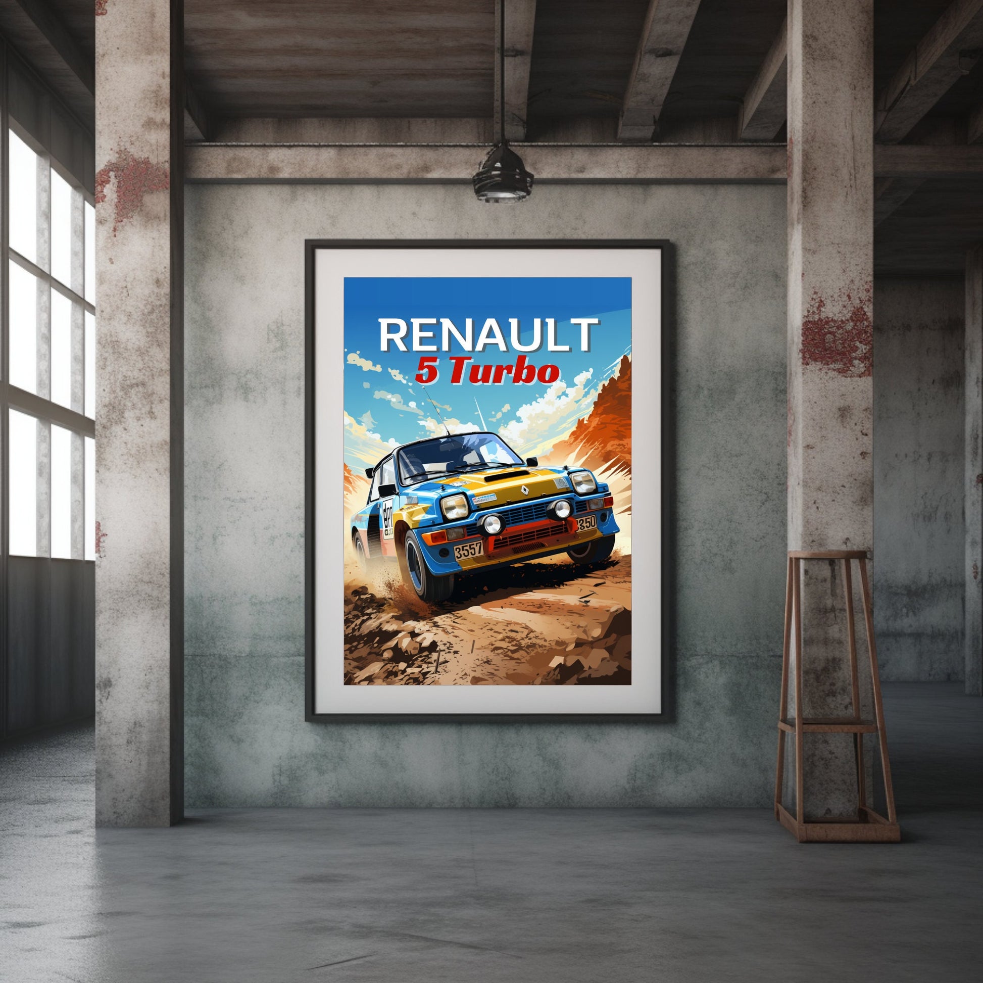 Renault 5 Turbo Poster