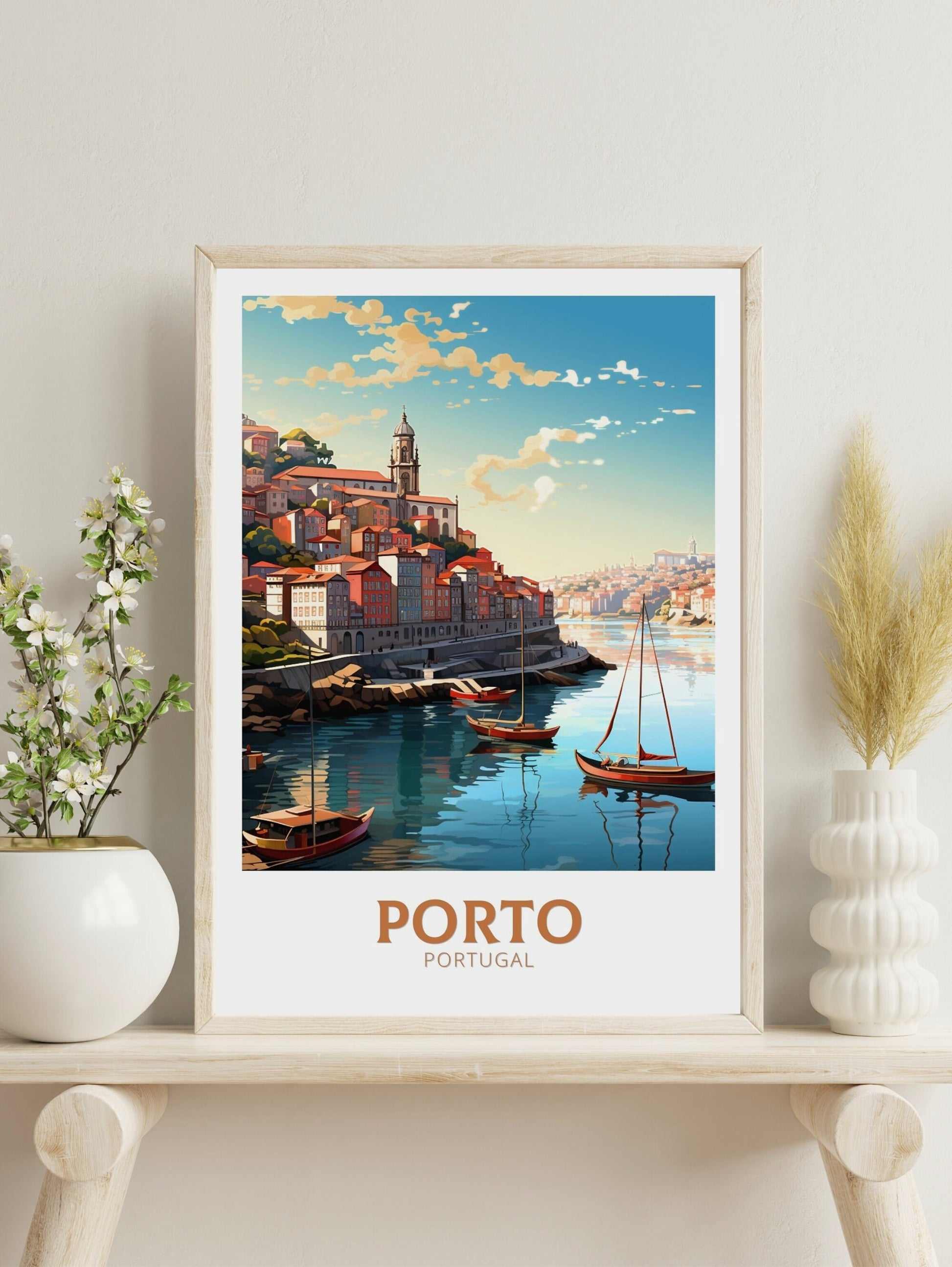 Porto Poster | Porto Travel Print | Porto Wall Art | Porto Print | Portugal Print | Portugal Home Decor | Porto Travel Art | ID 533