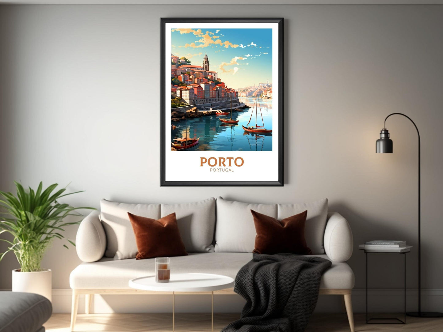 Porto Poster | Porto Travel Print | Porto Wall Art | Porto Print | Portugal Print | Portugal Home Decor | Porto Travel Art | ID 533