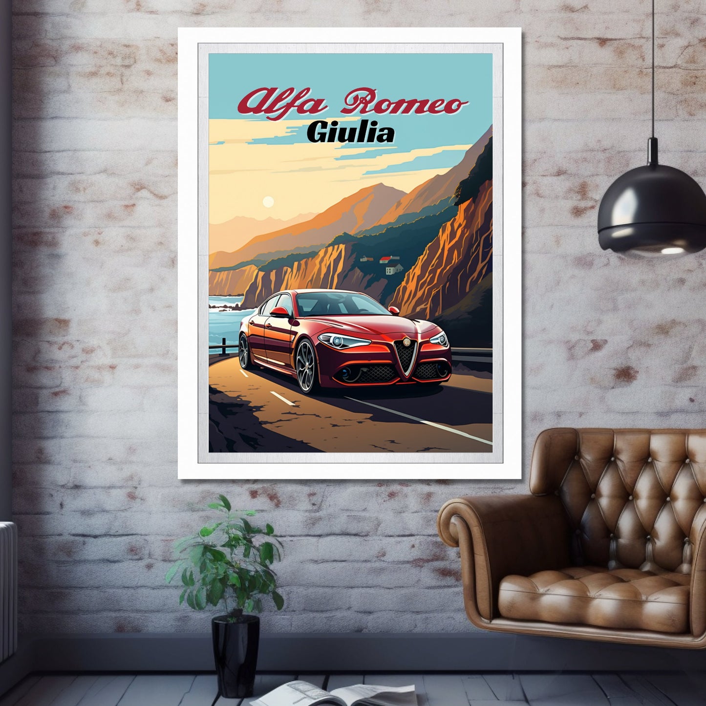 Alfa Romeo Giulia Print