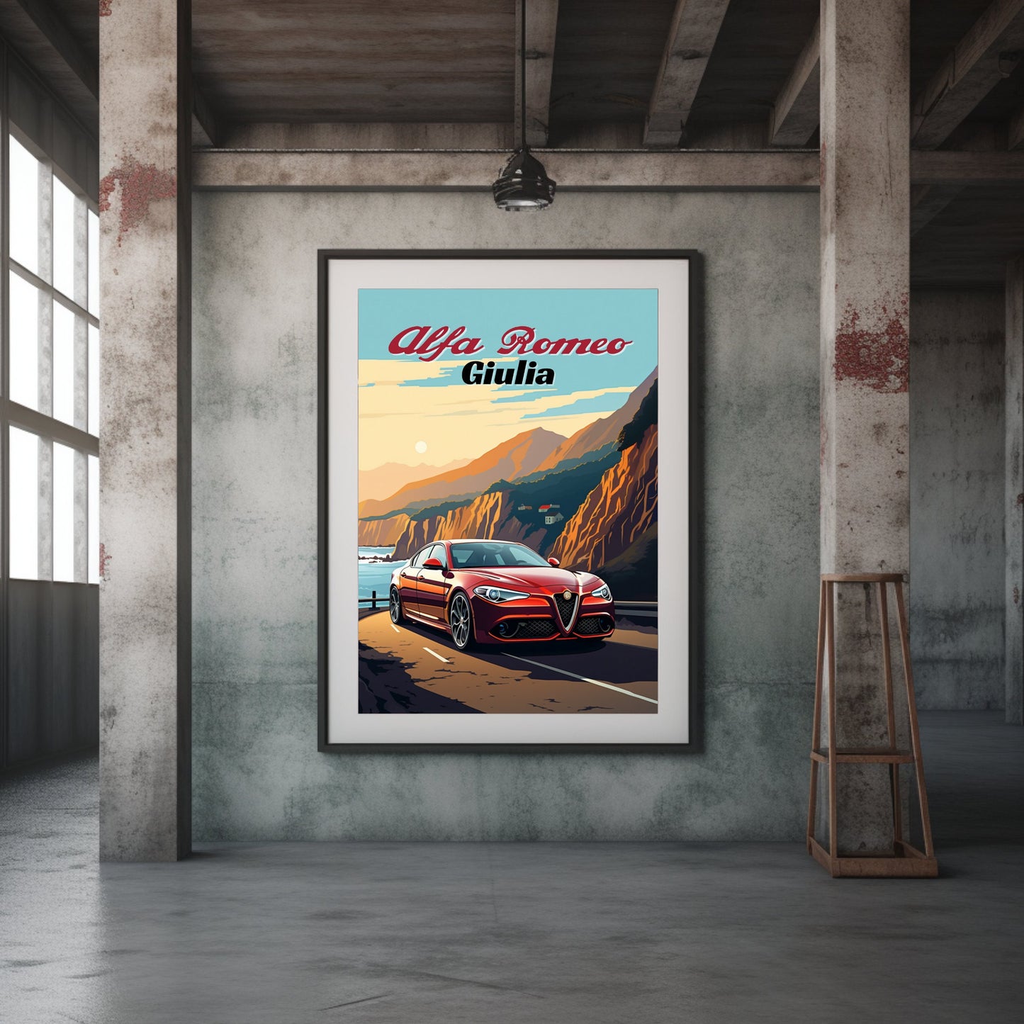 Alfa Romeo Giulia Print