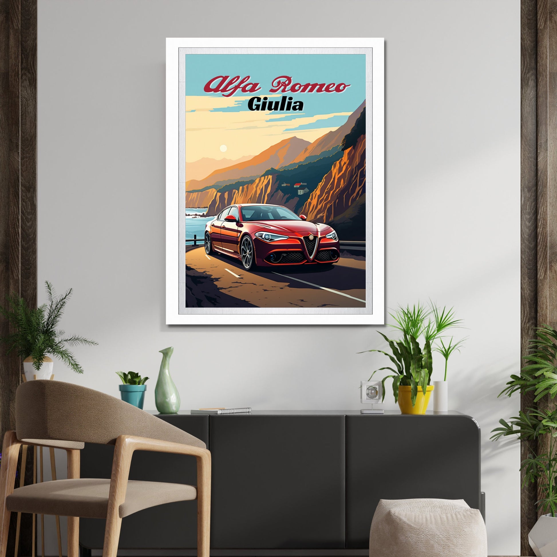 Alfa Romeo Giulia Print