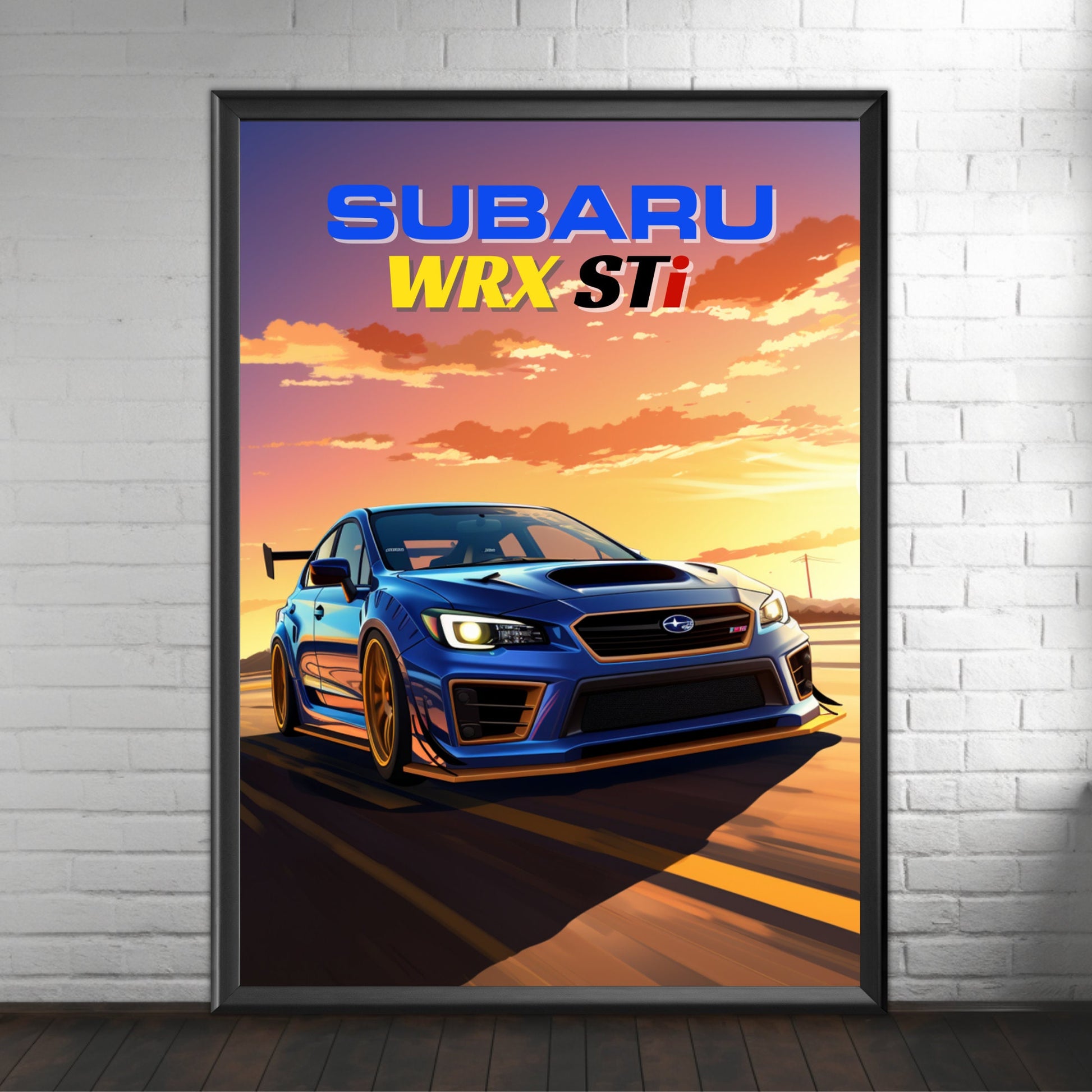 Subaru WRX STi Poster