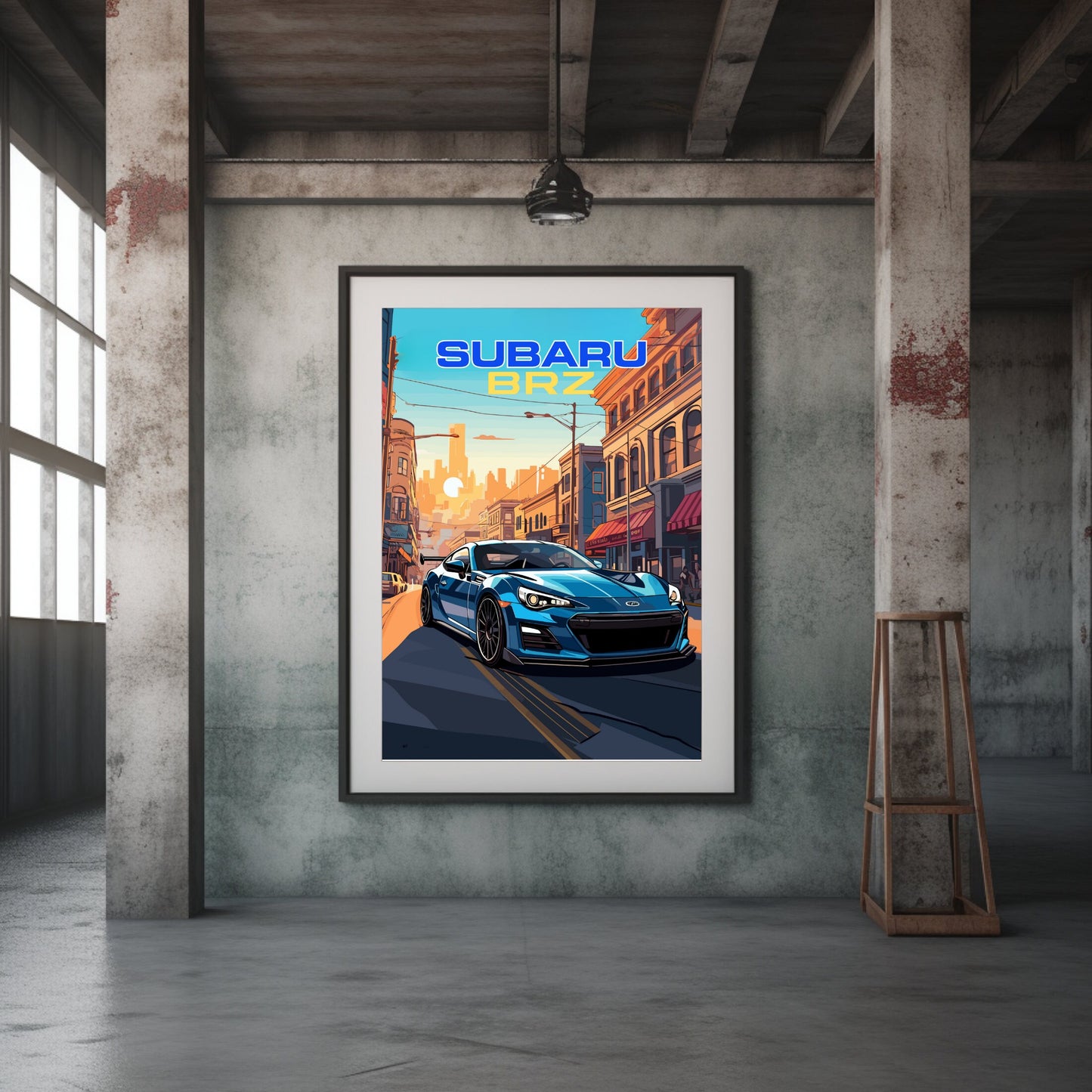 Subaru BRZ Print - 2010s