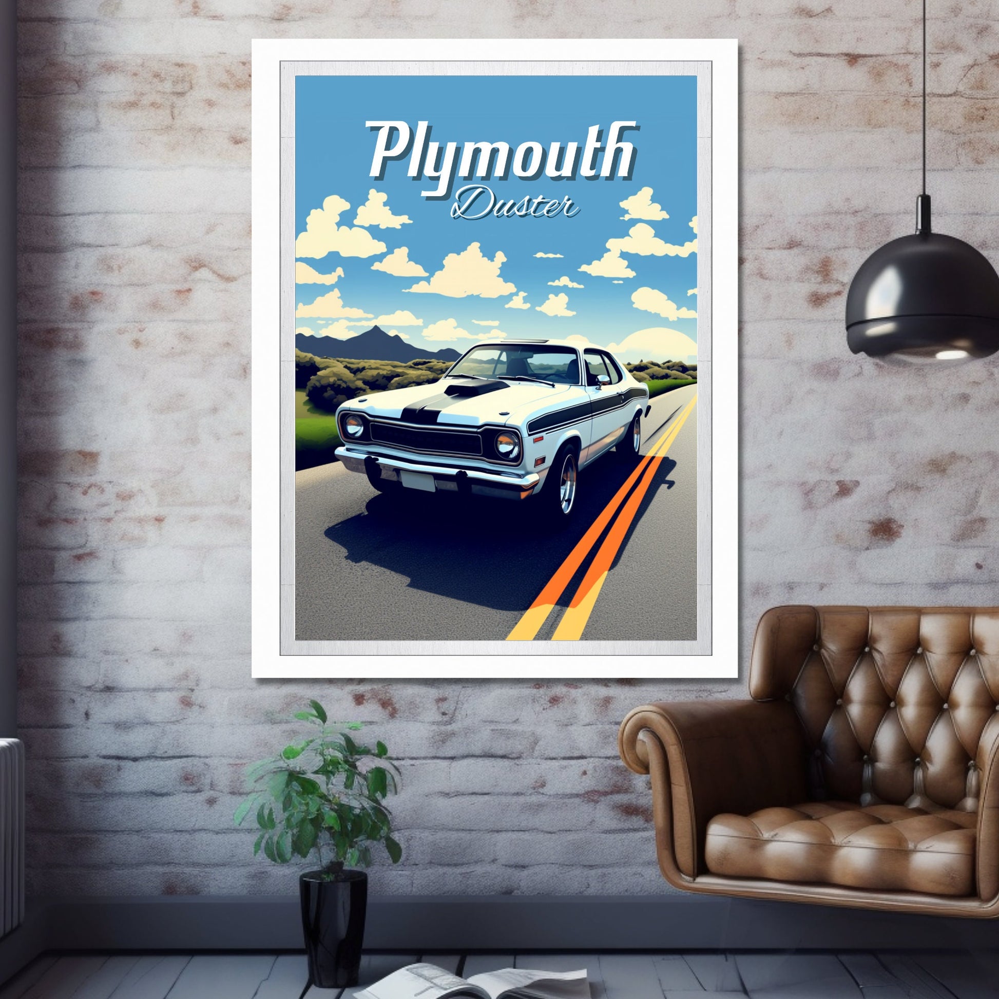 Plymouth Duster Poster - 1970s