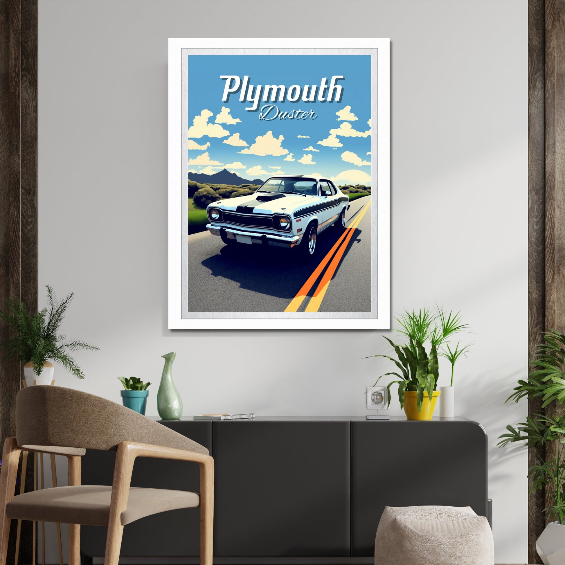 Plymouth Duster Poster - 1970s