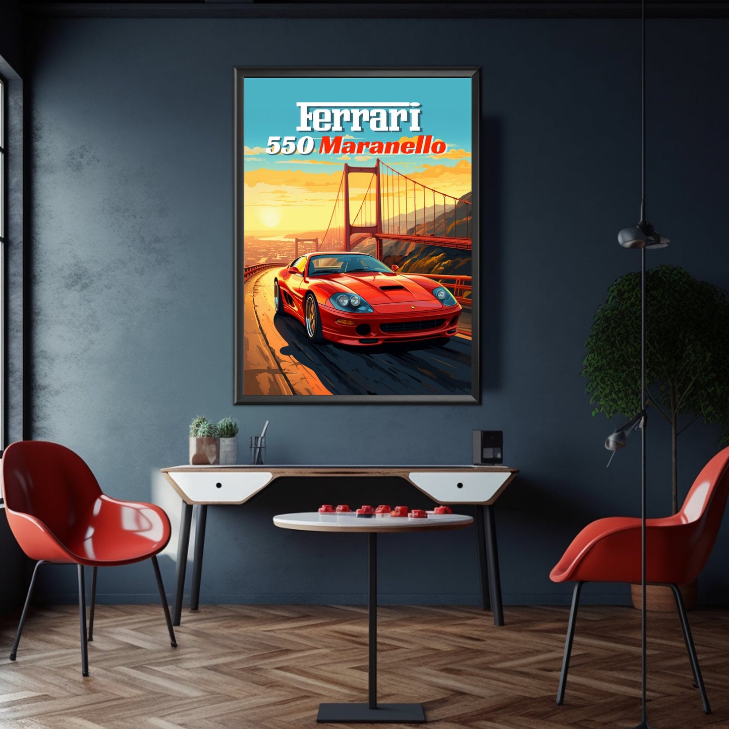 Ferrari 550 Maranello Poster