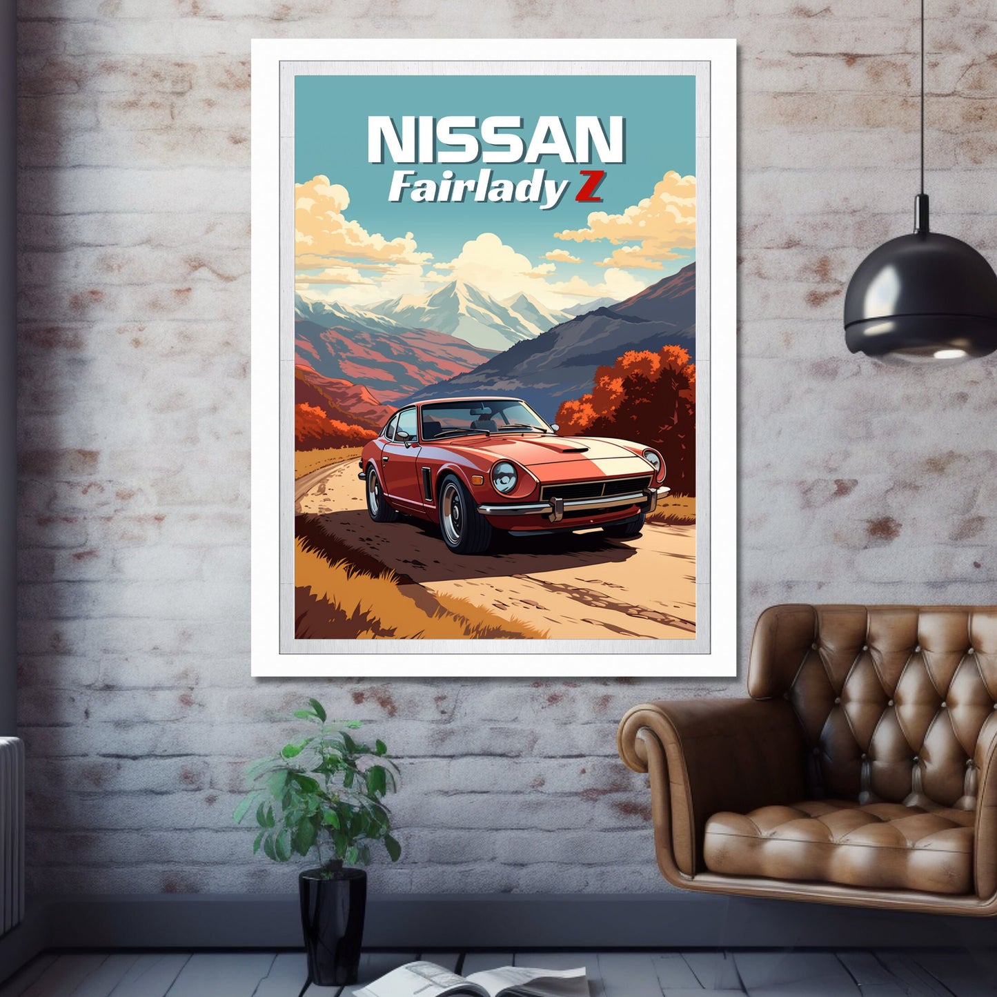 Nissan Fairlady Z Print, 1970s