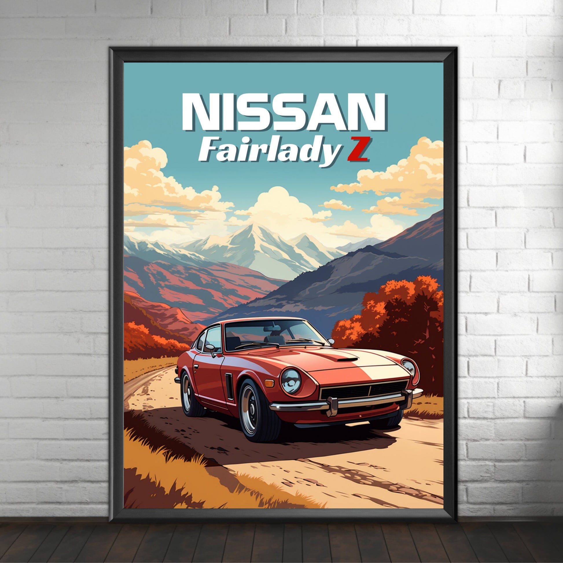 Nissan Fairlady Z Print, 1970s