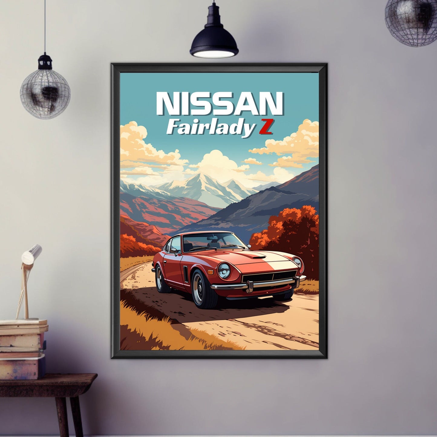 Nissan Fairlady Z Print, 1970s