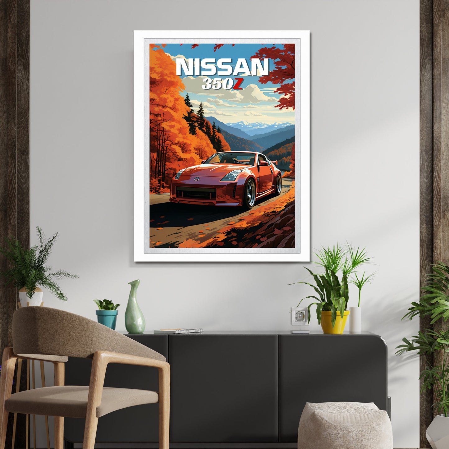 Nissan 350Z Print, 2000s