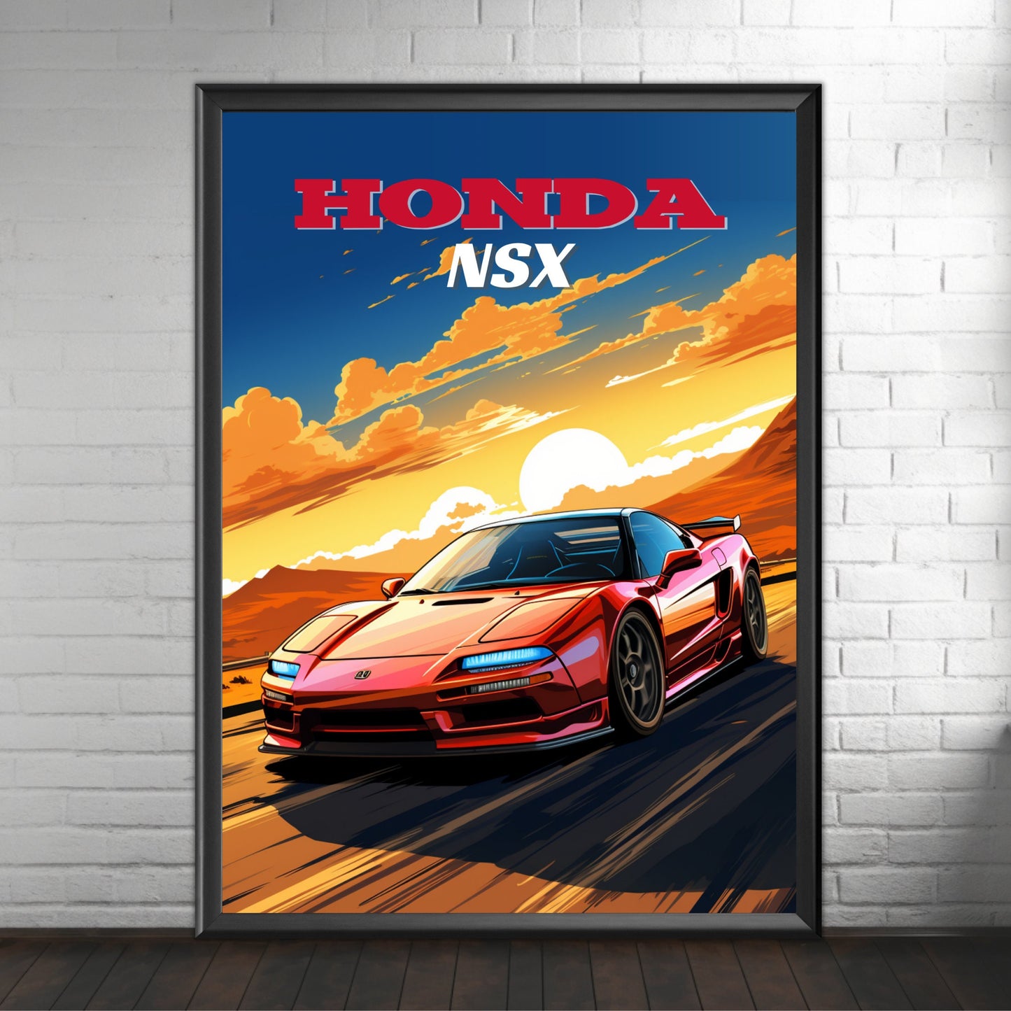 Honda NSX Poster