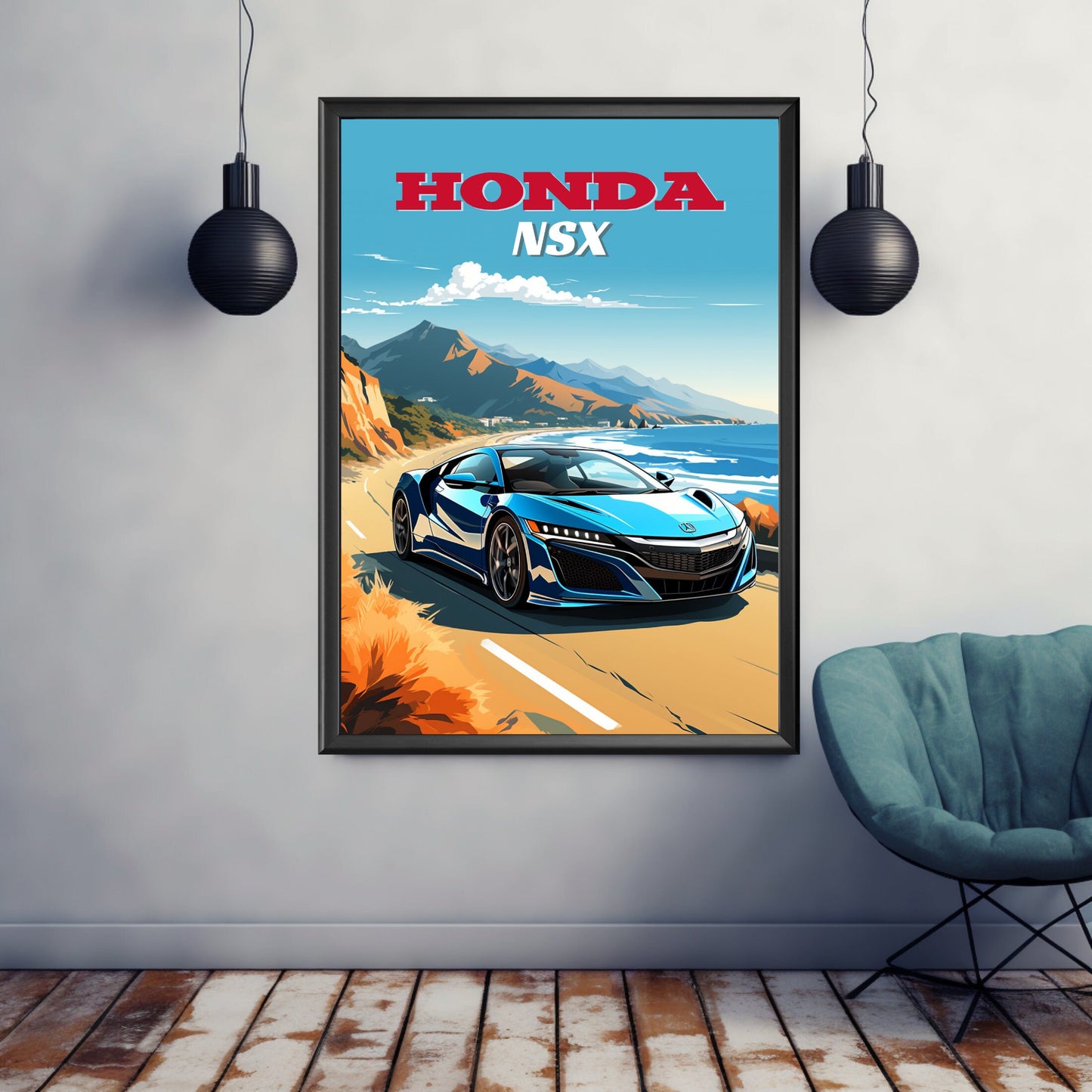 Honda NSX Print