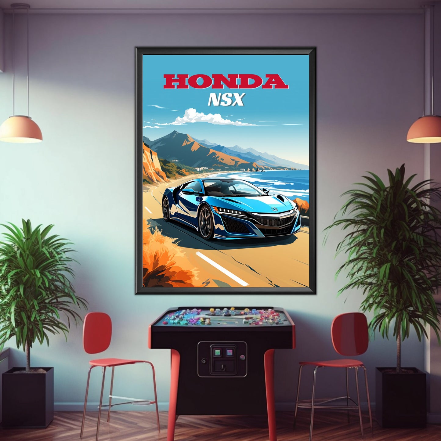 Honda NSX Print