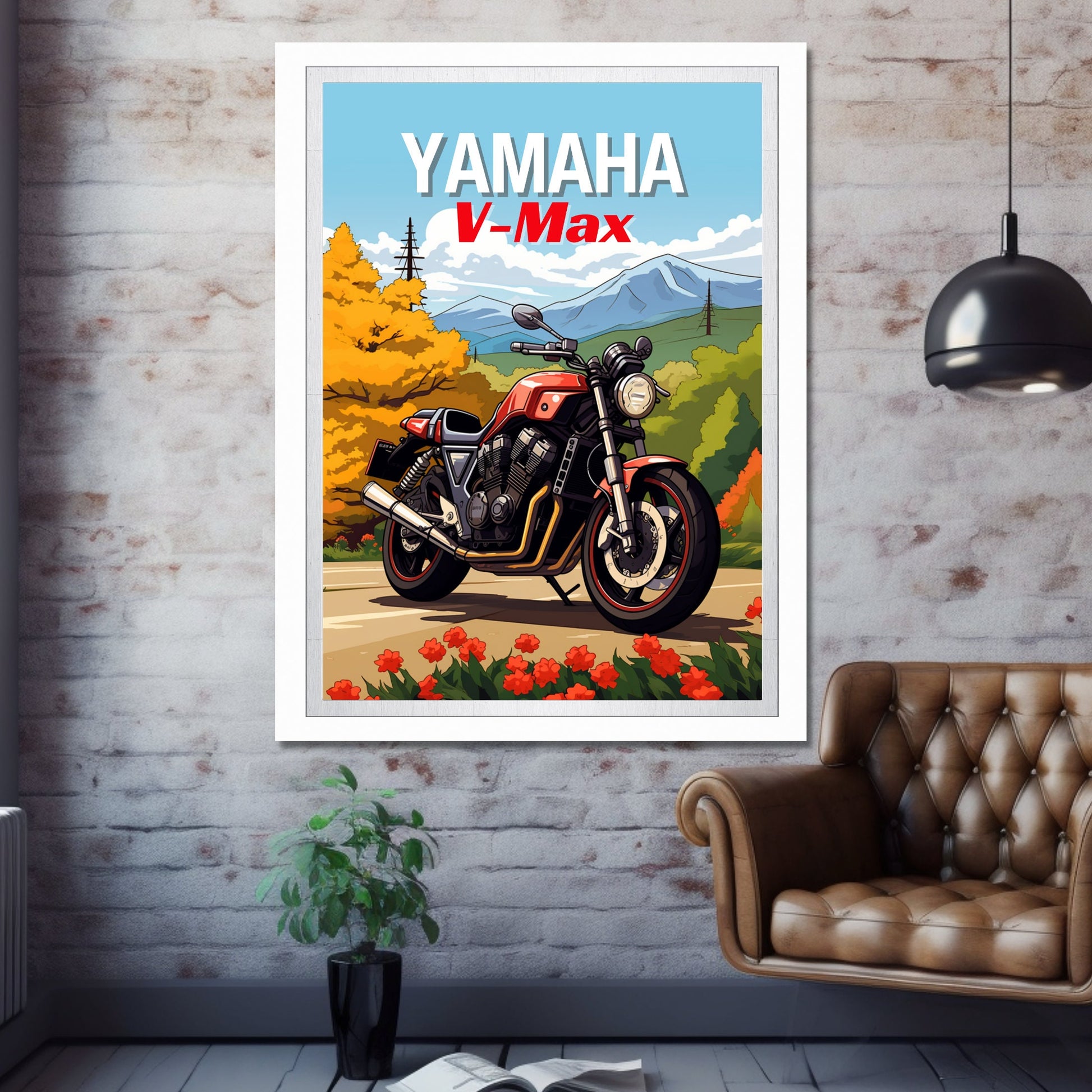 Yamaha Vmax Print