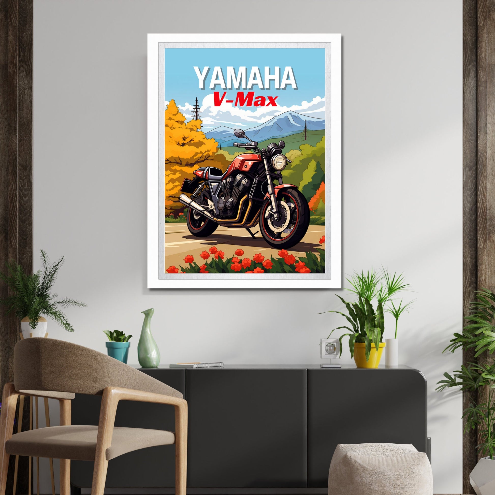 Yamaha Vmax Print