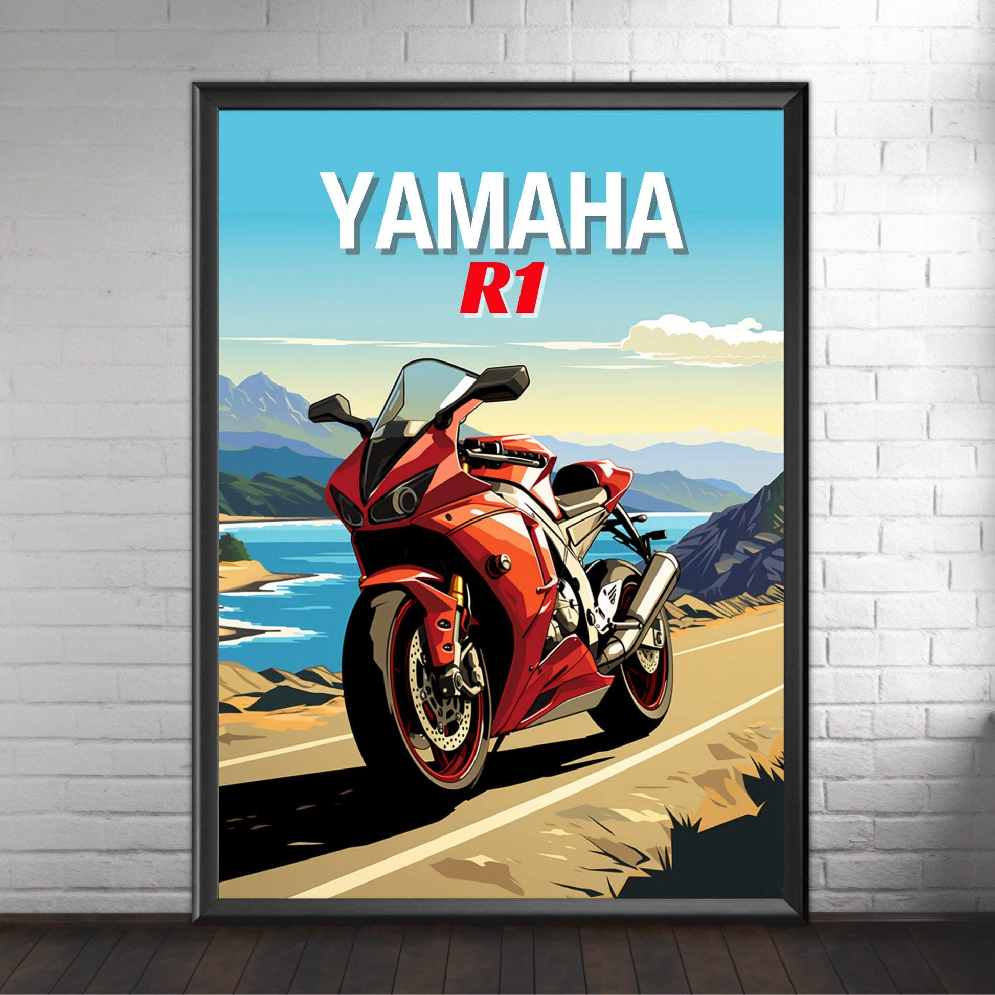 Yamaha R1 Print