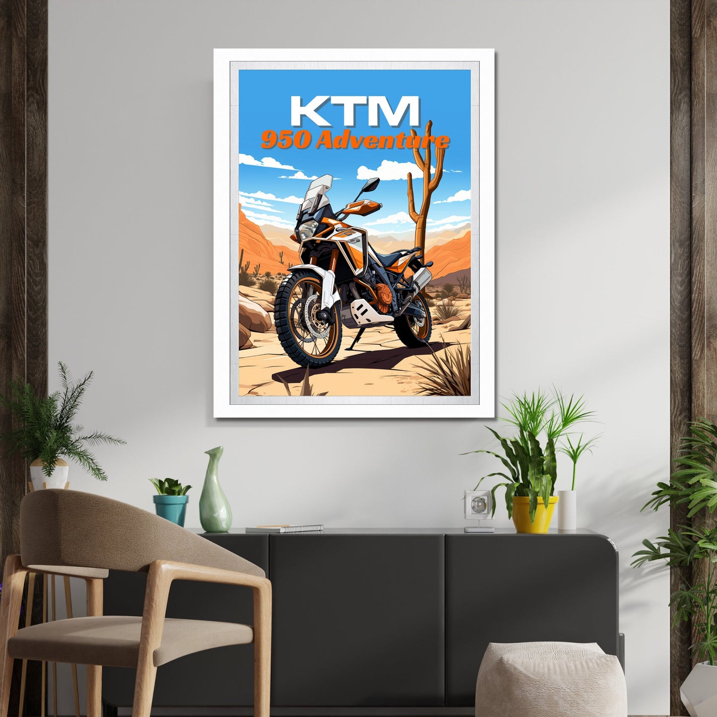 KTM 950 Adventure Print