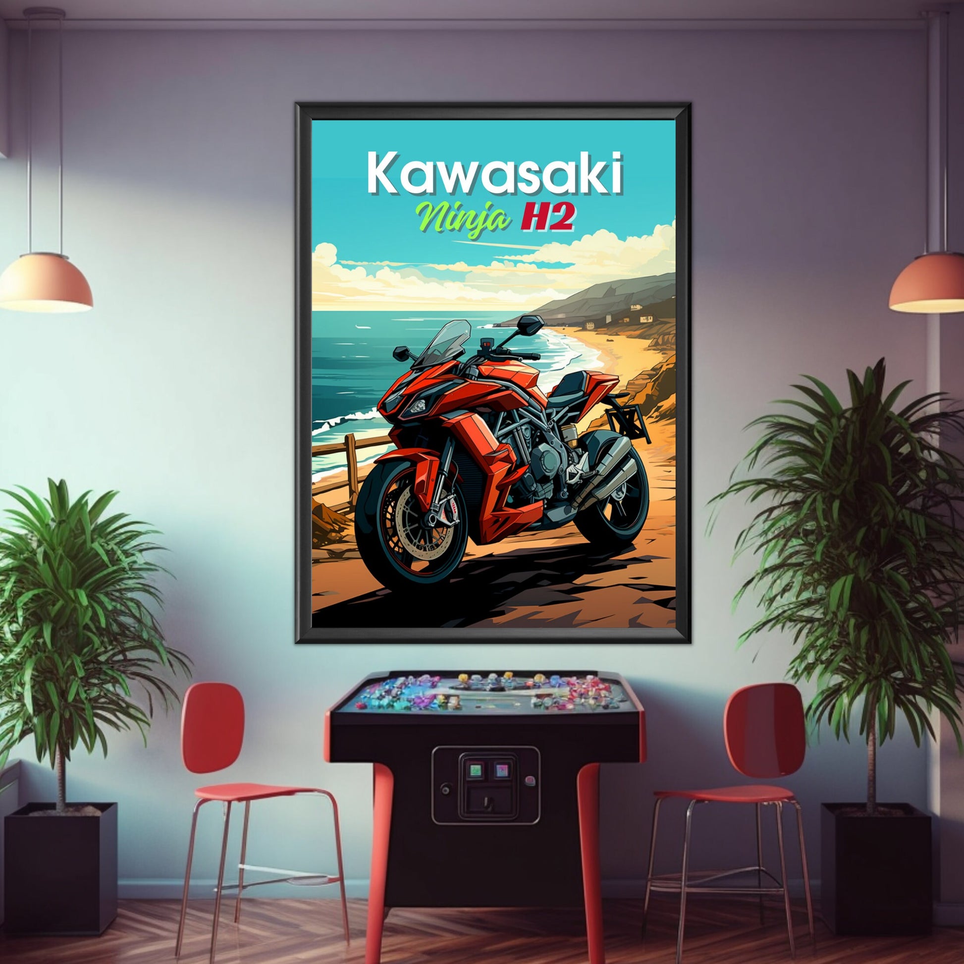 Kawasaki Ninja H2 Print