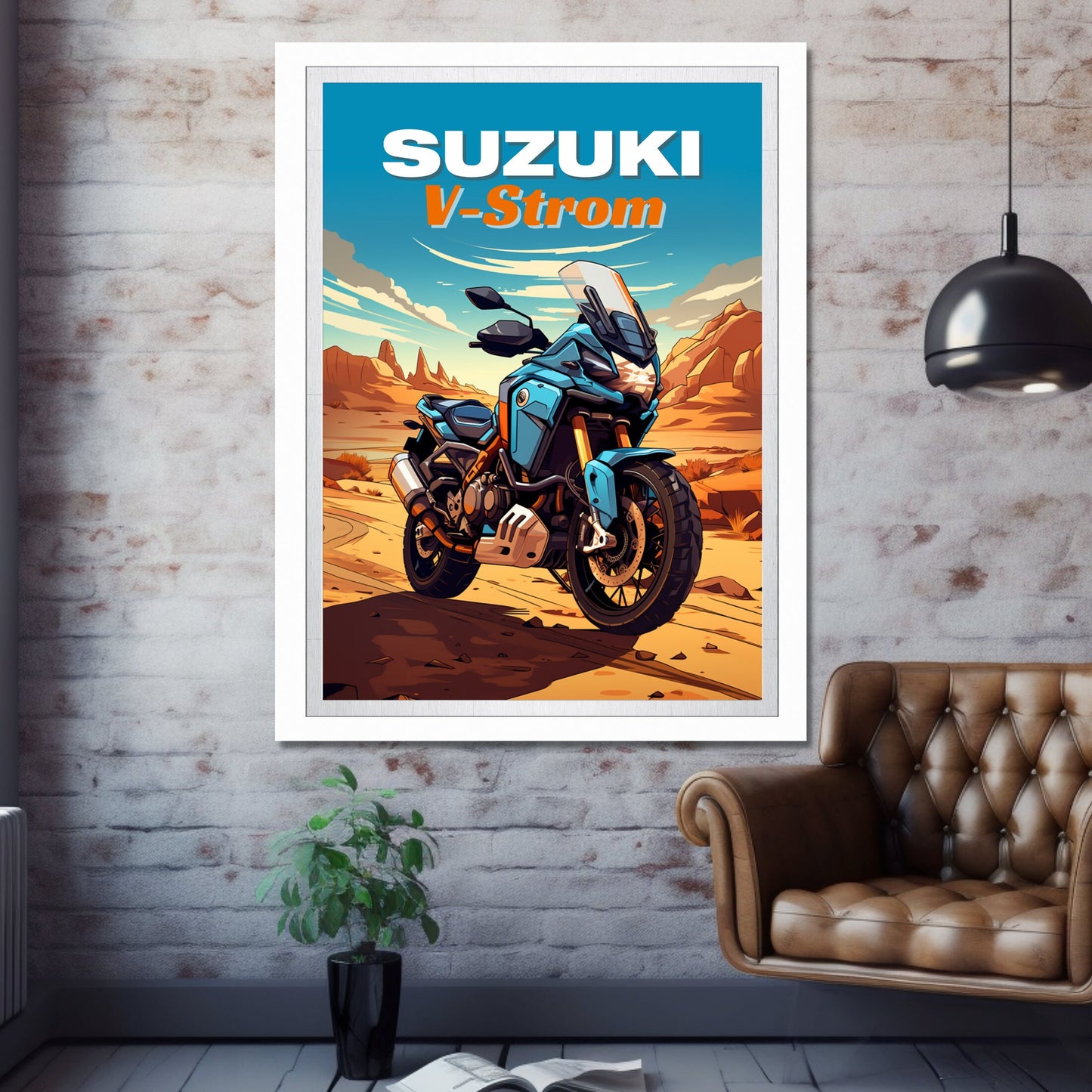 Suzuki V-Strom Print