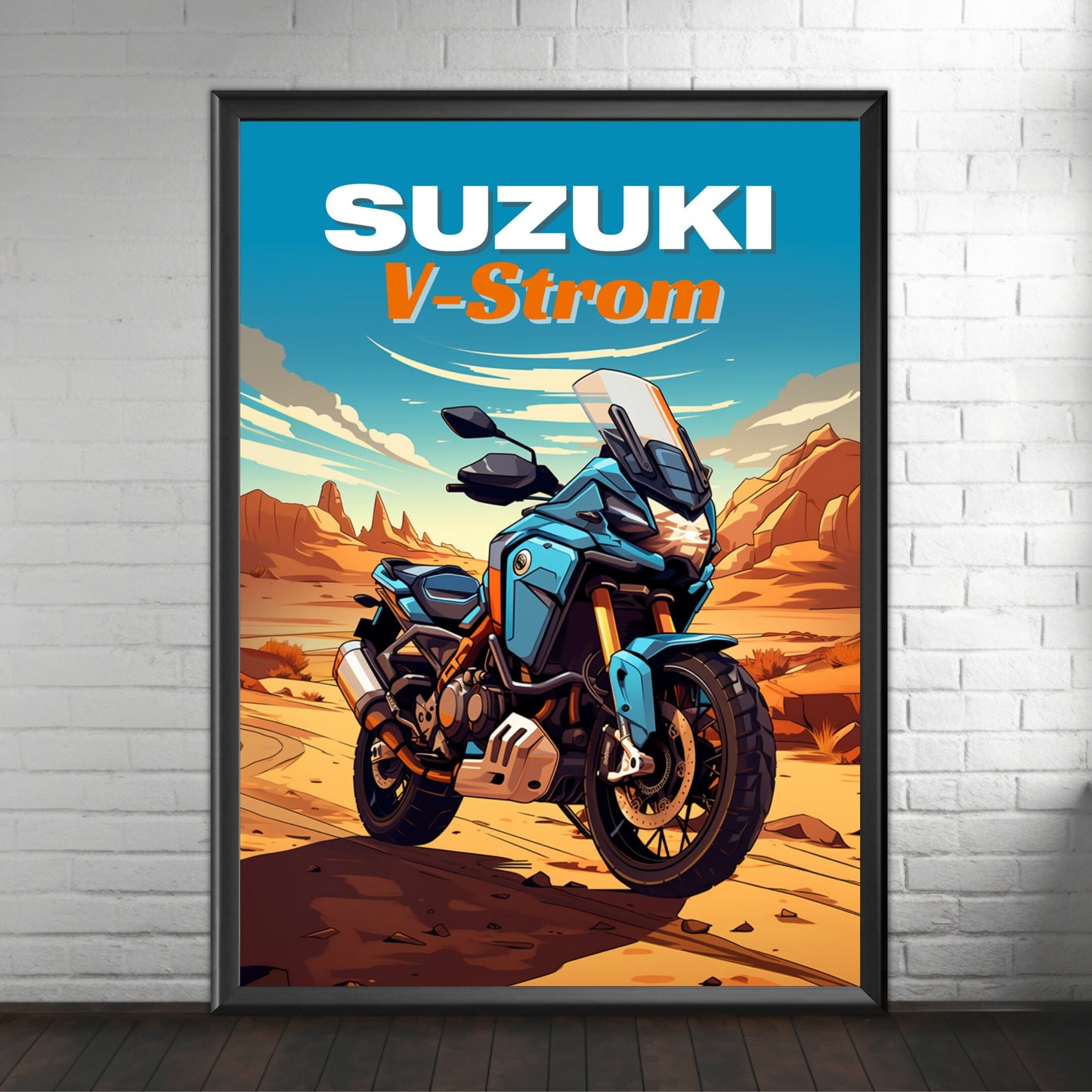 Suzuki V-Strom Print