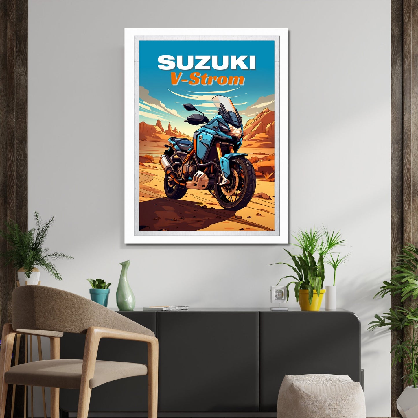 Suzuki V-Strom Print