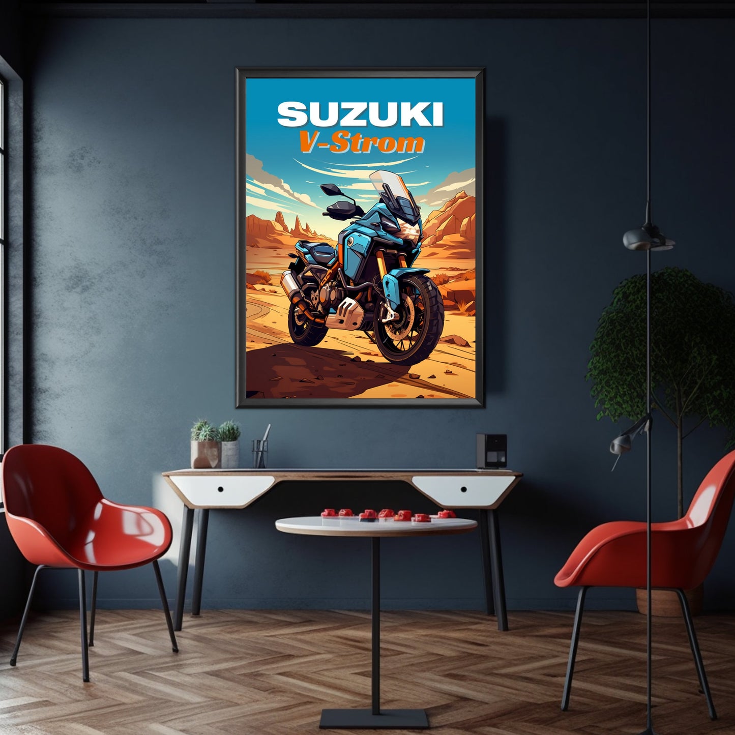 Suzuki V-Strom Print