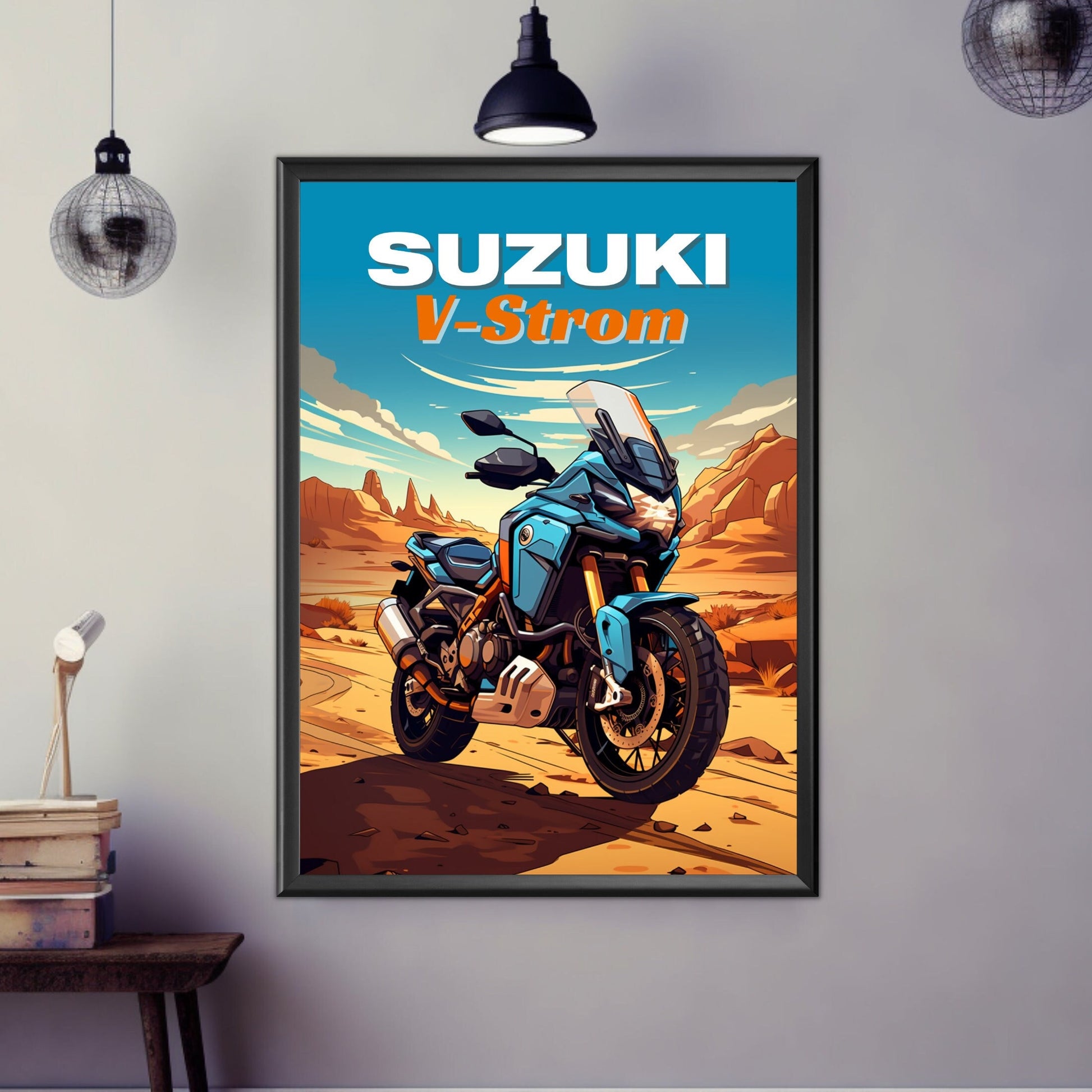 Suzuki V-Strom Print