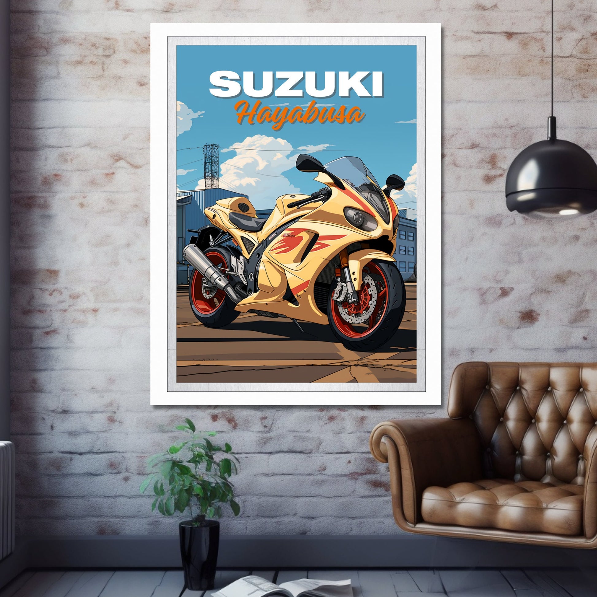 Suzuki Hayabusa Poster