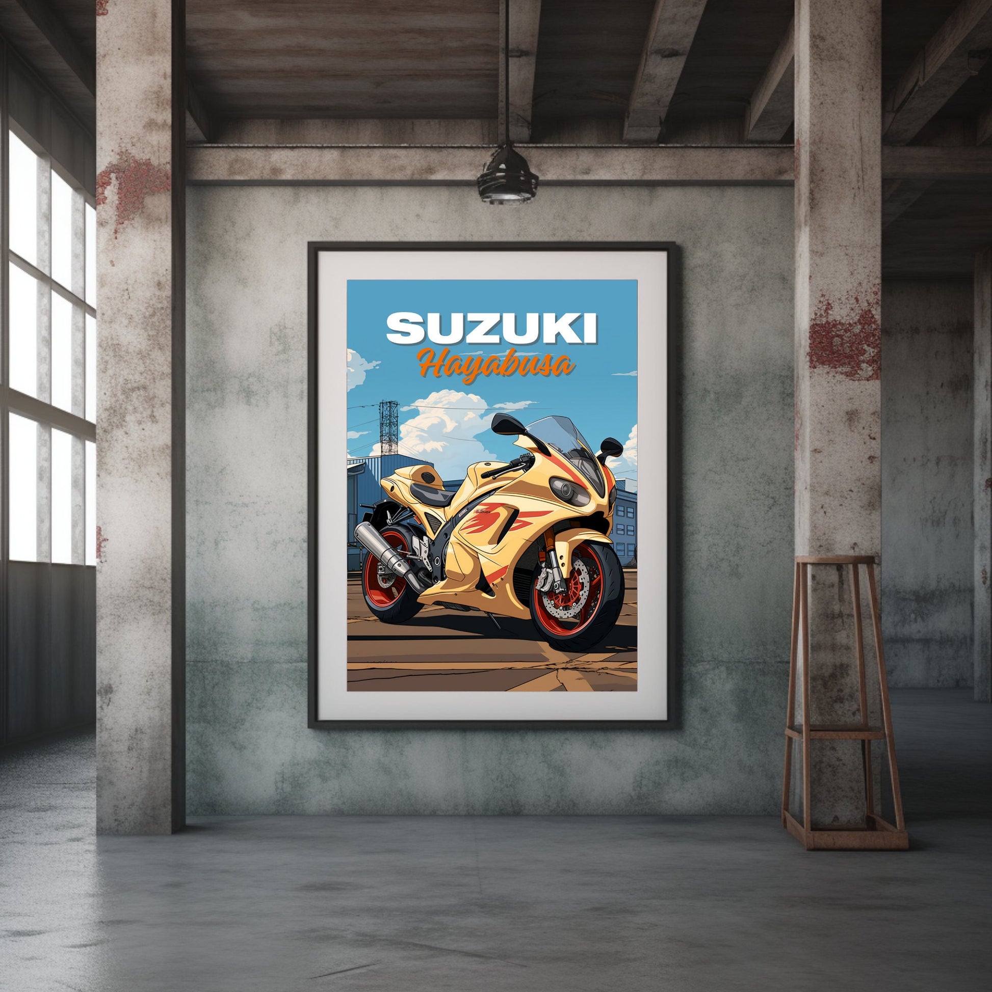 Suzuki Hayabusa Poster