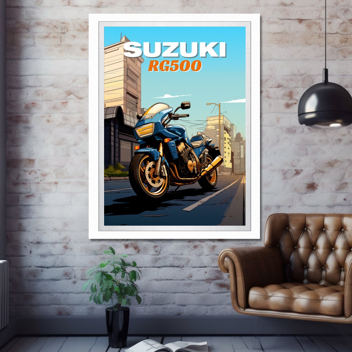 Suzuki RG500 Poster