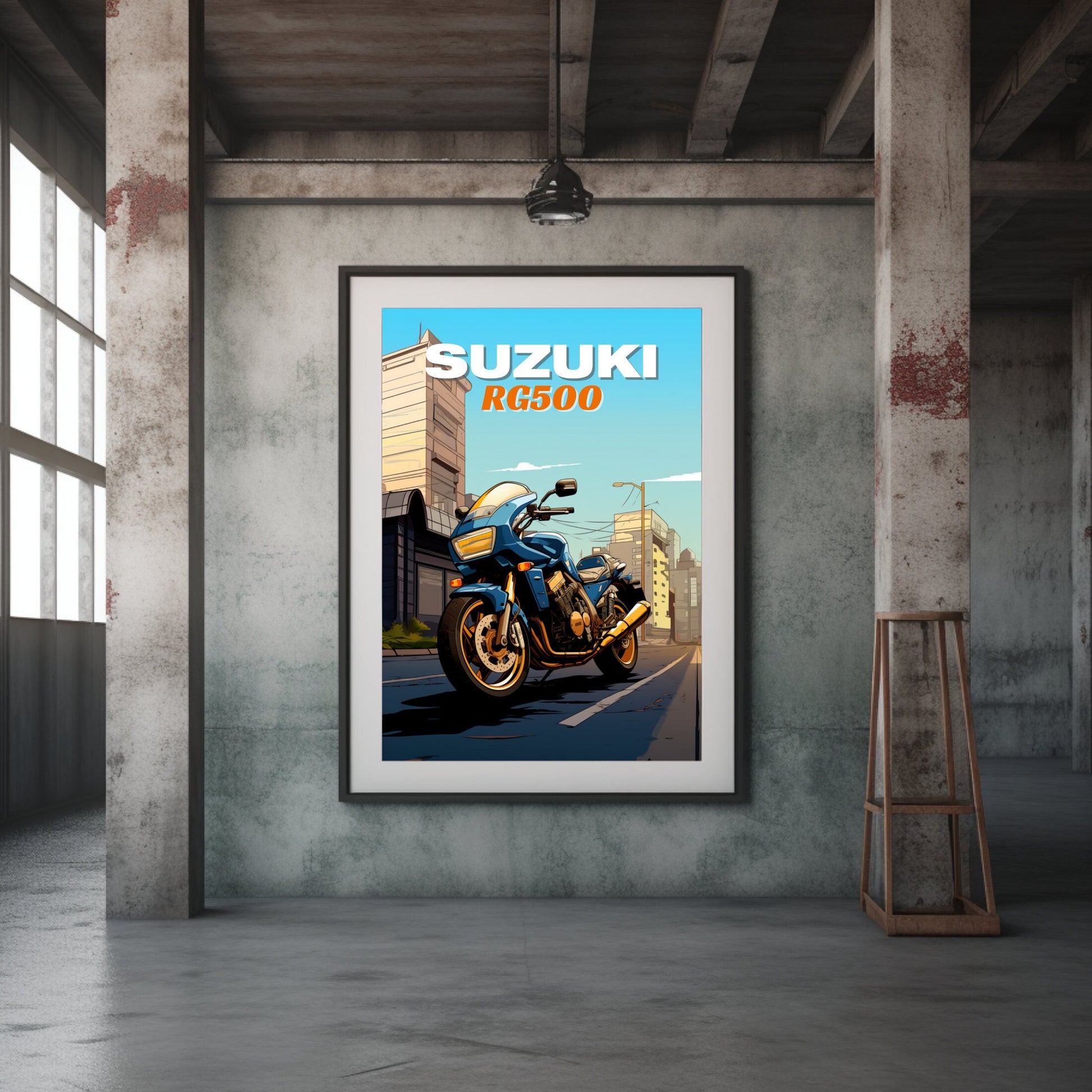 Suzuki RG500 Poster