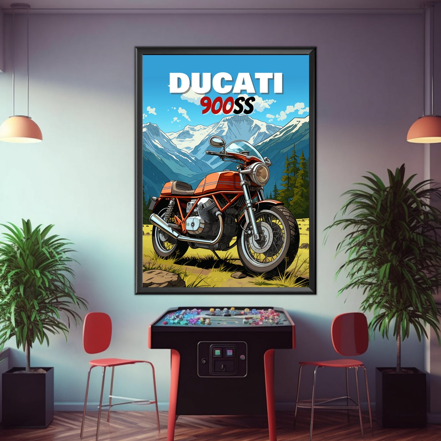 Ducati 900SS Print