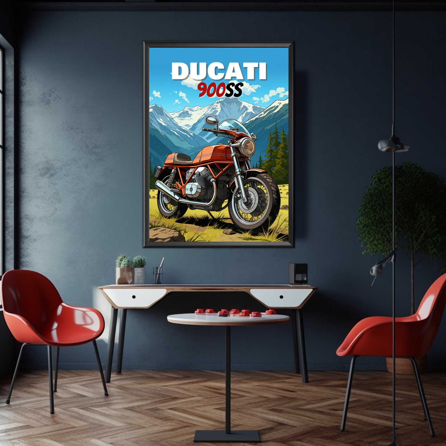 Ducati 900SS Print