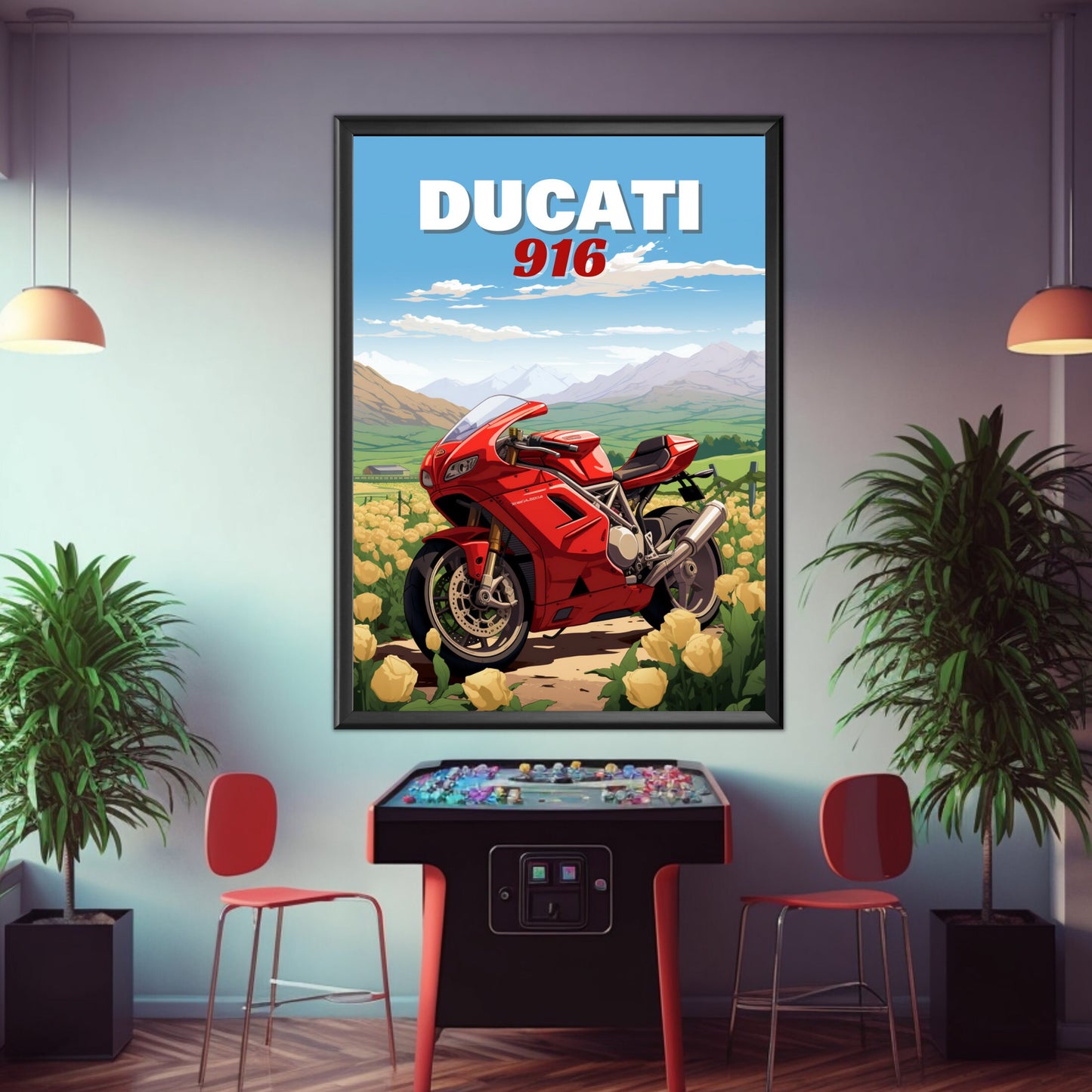 Ducati 916 Print