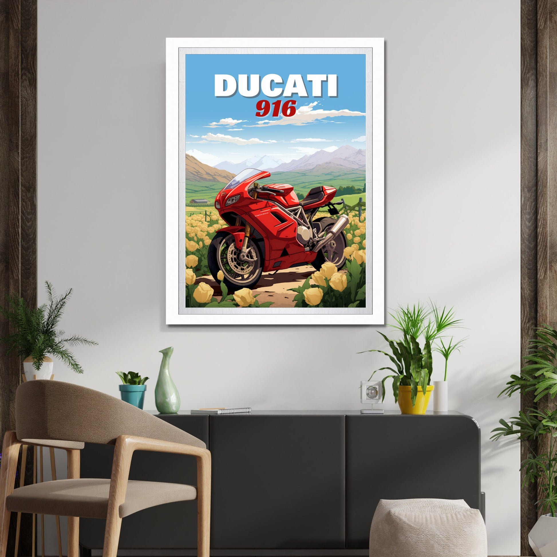 Ducati 916 Print