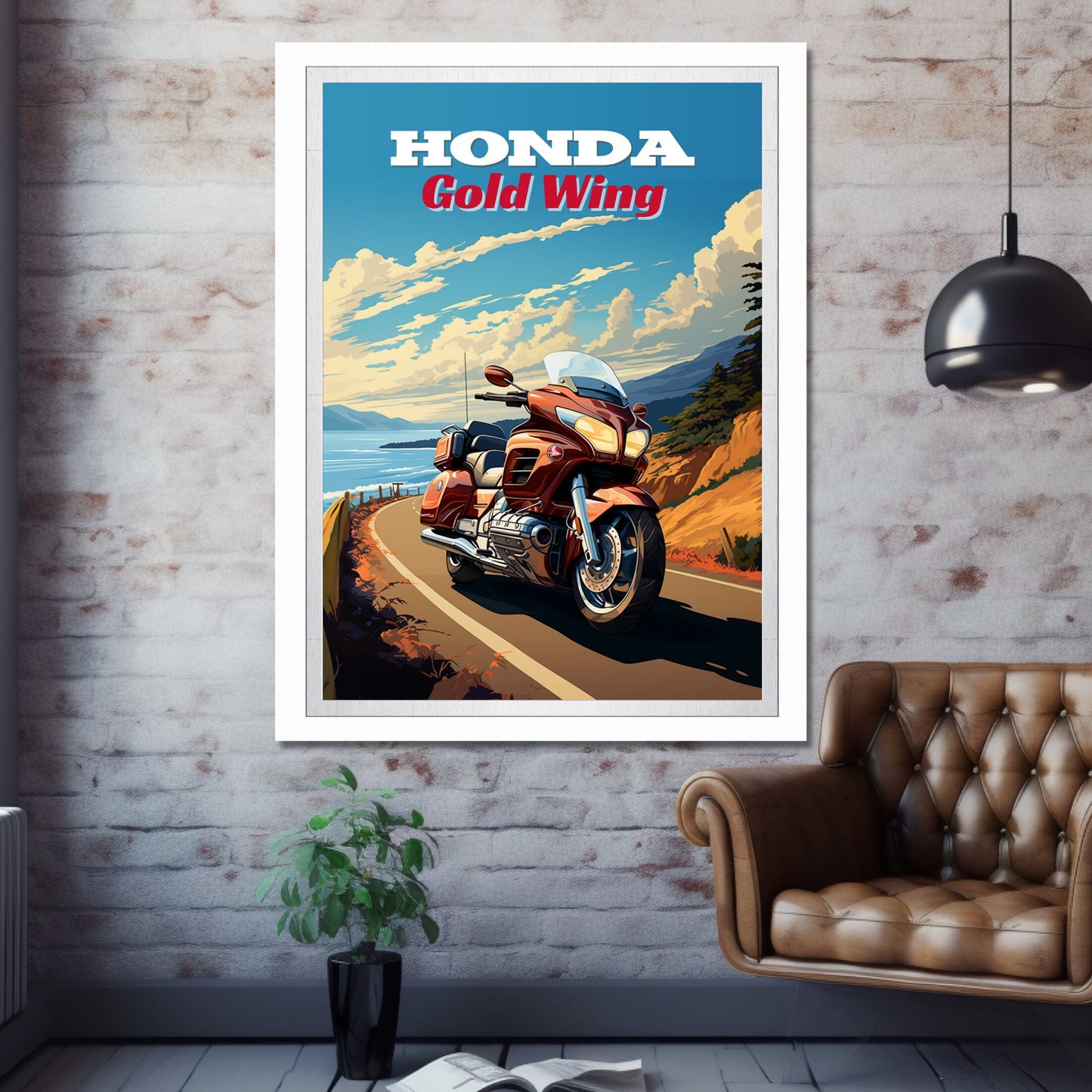 Honda Gold Wing Print