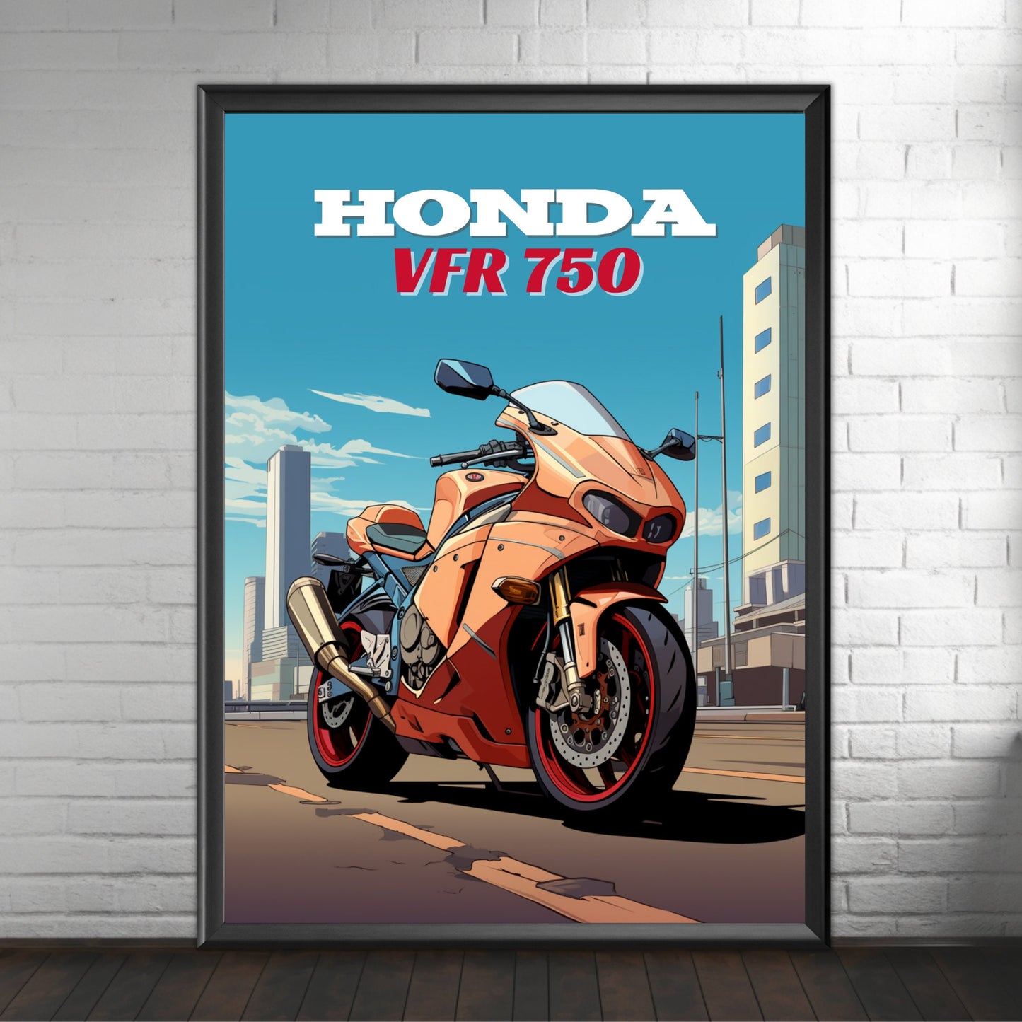 Honda VFR 750 Print