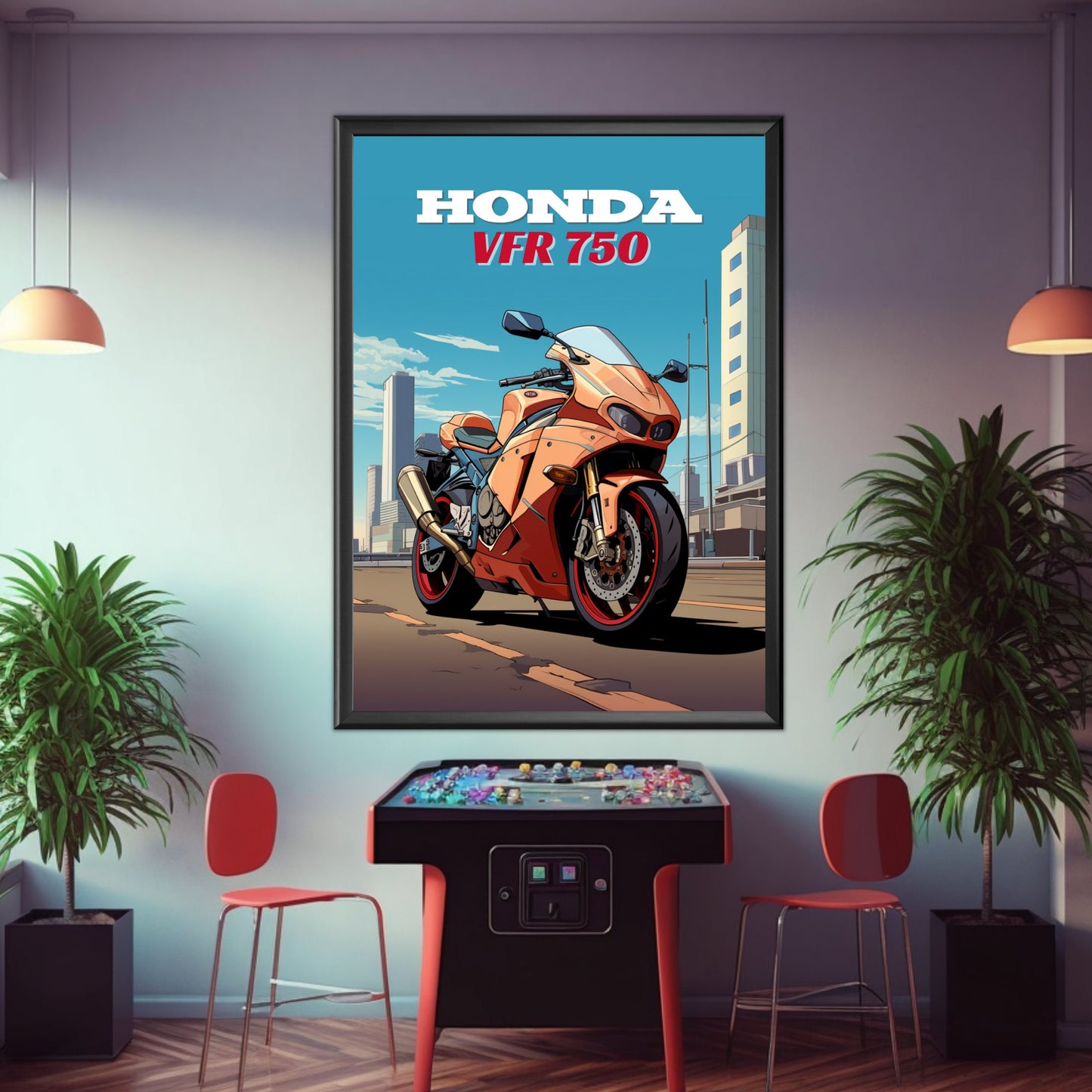 Honda VFR 750 Print